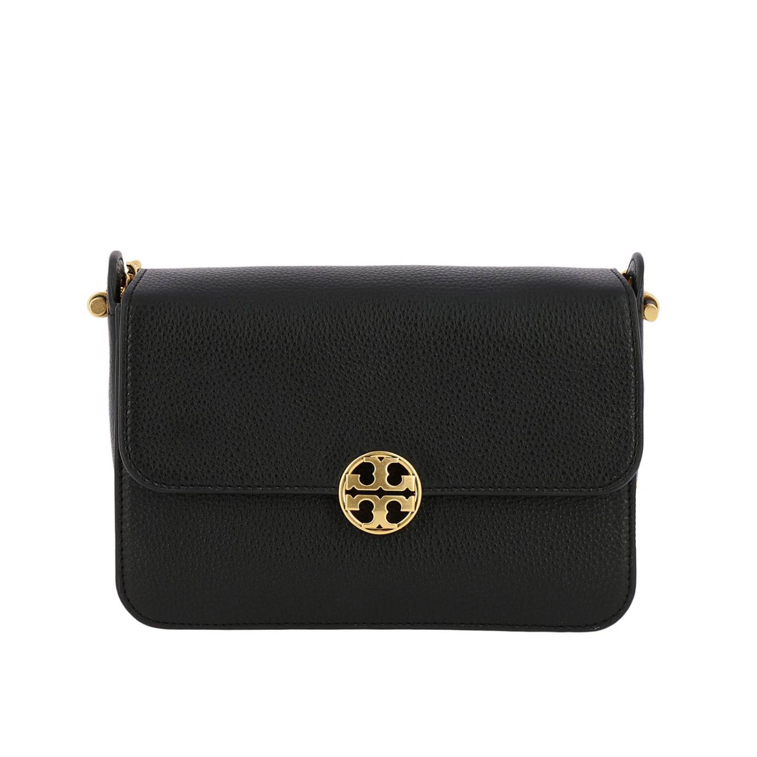 tory burch black clutch