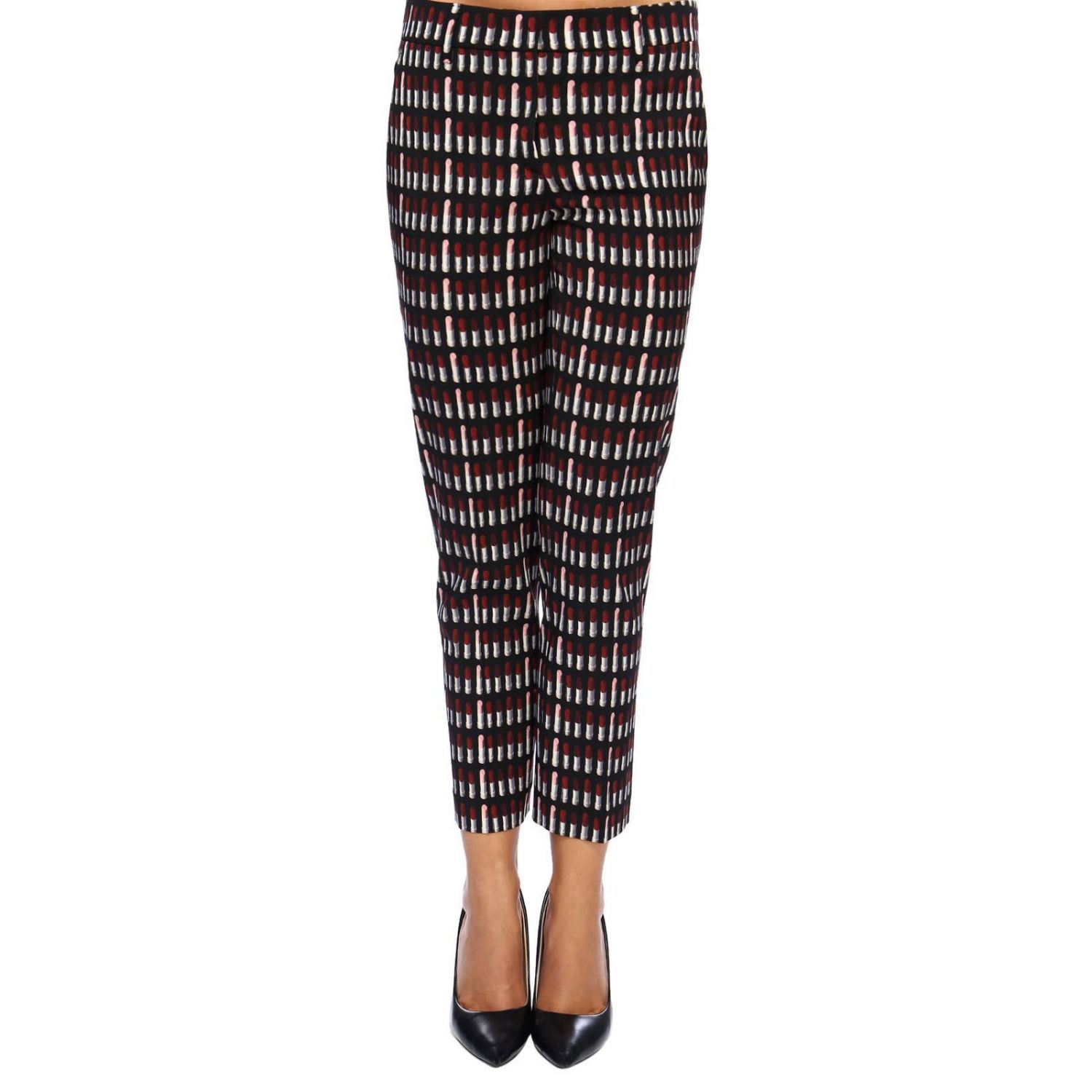 prada lipstick pants