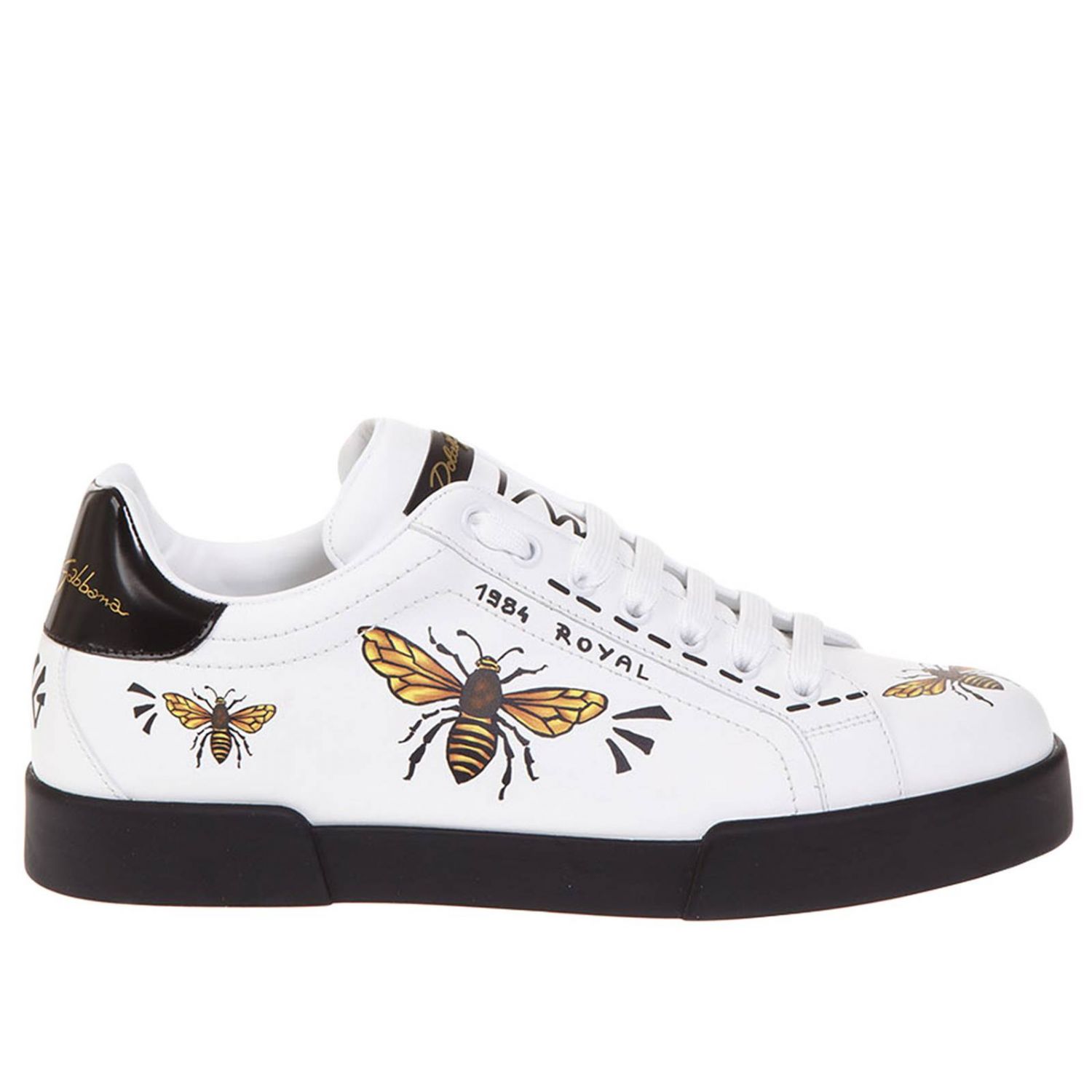 dolce gabbana royal sneakers