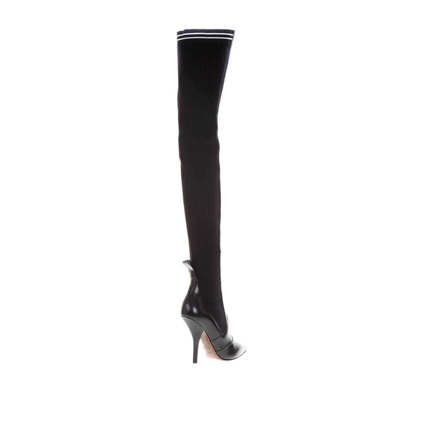 FENDI: Botas mujer - Negro | Botas Fendi 8W6620 A02F GIGLIO.COM