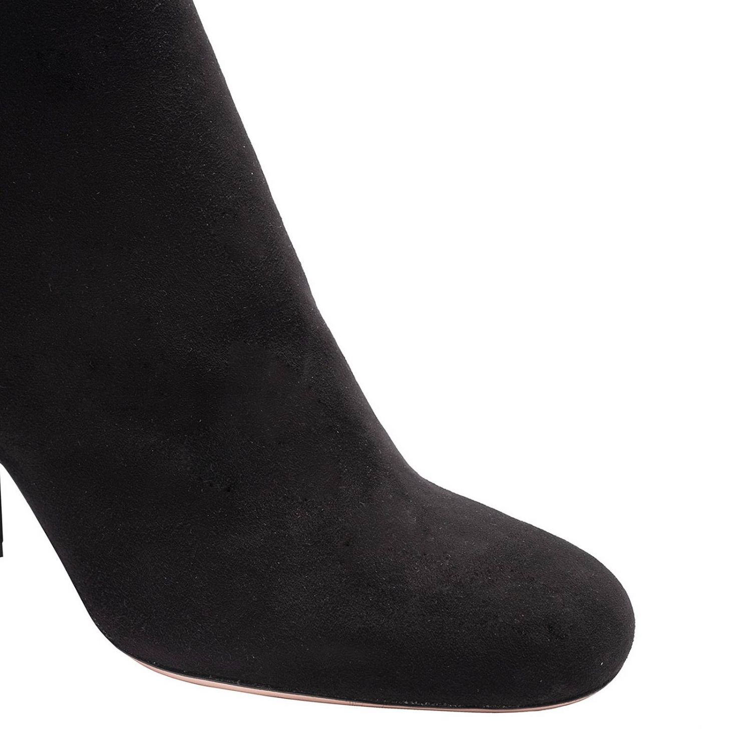 Miu Miu Outlet: Shoes women | Heeled Ankle Boots Miu Miu Women Black |  Heeled Ankle Boots Miu Miu 5T154C 3H5F GIGLIO.COM