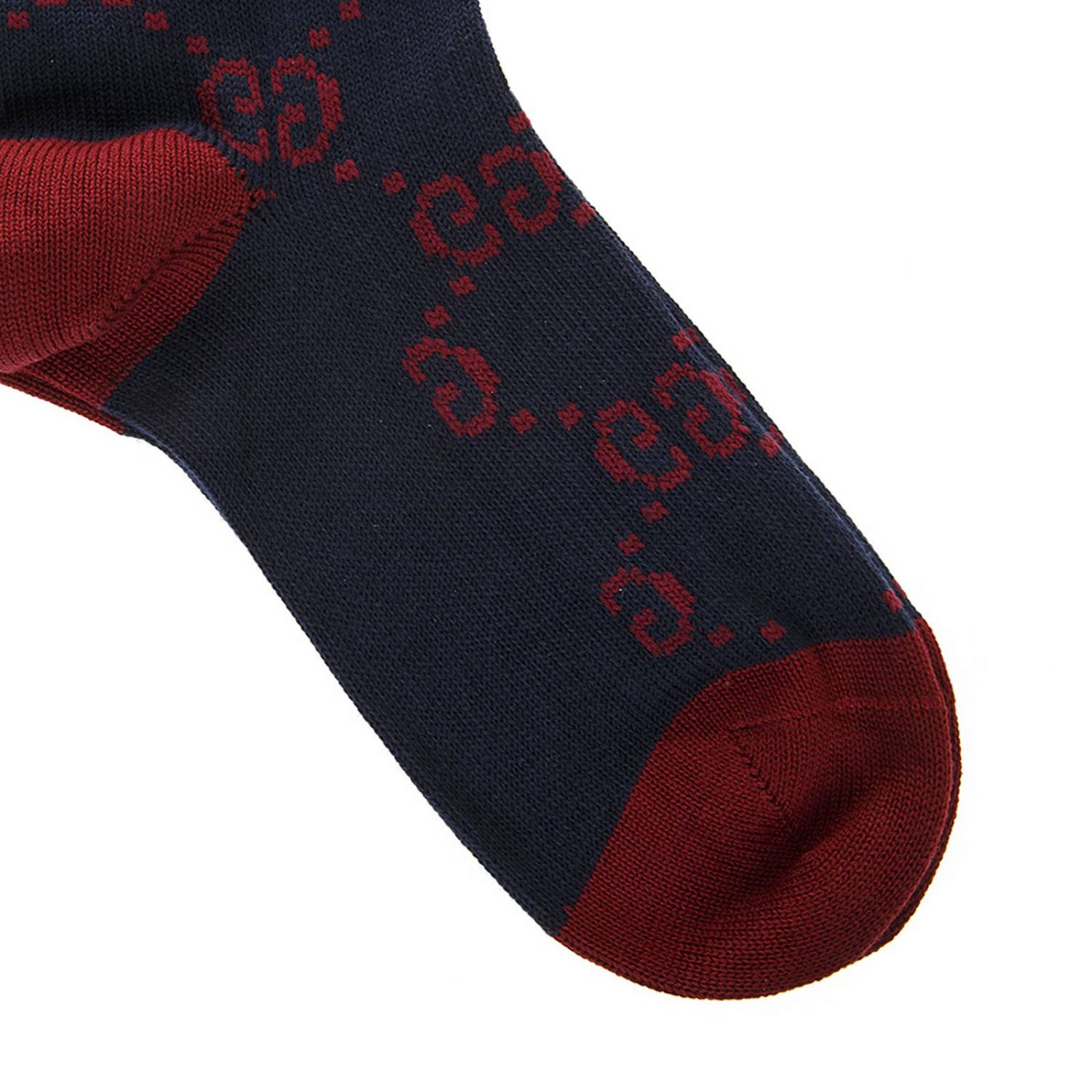 Socks men Gucci Socks Gucci Men Blue Socks Gucci 471093 4G592 Giglio EN