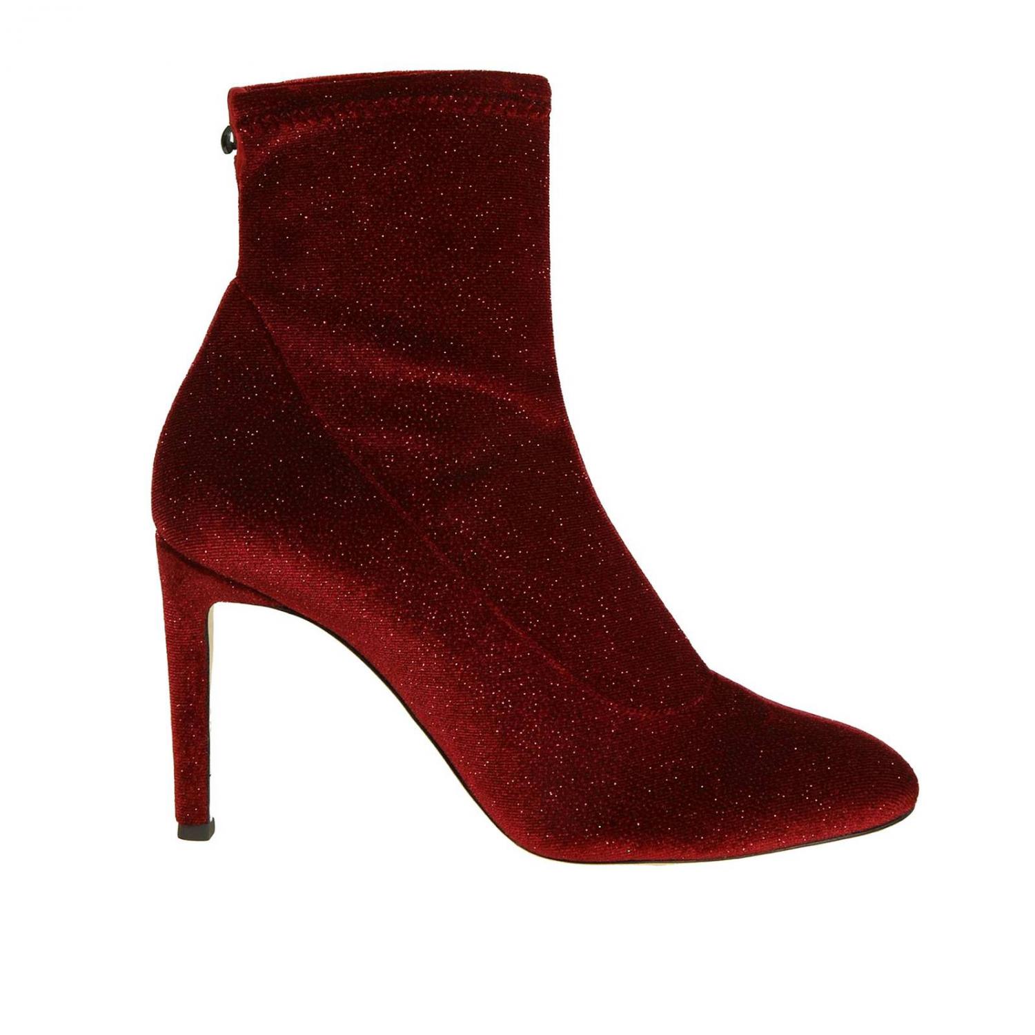 designer flat booties