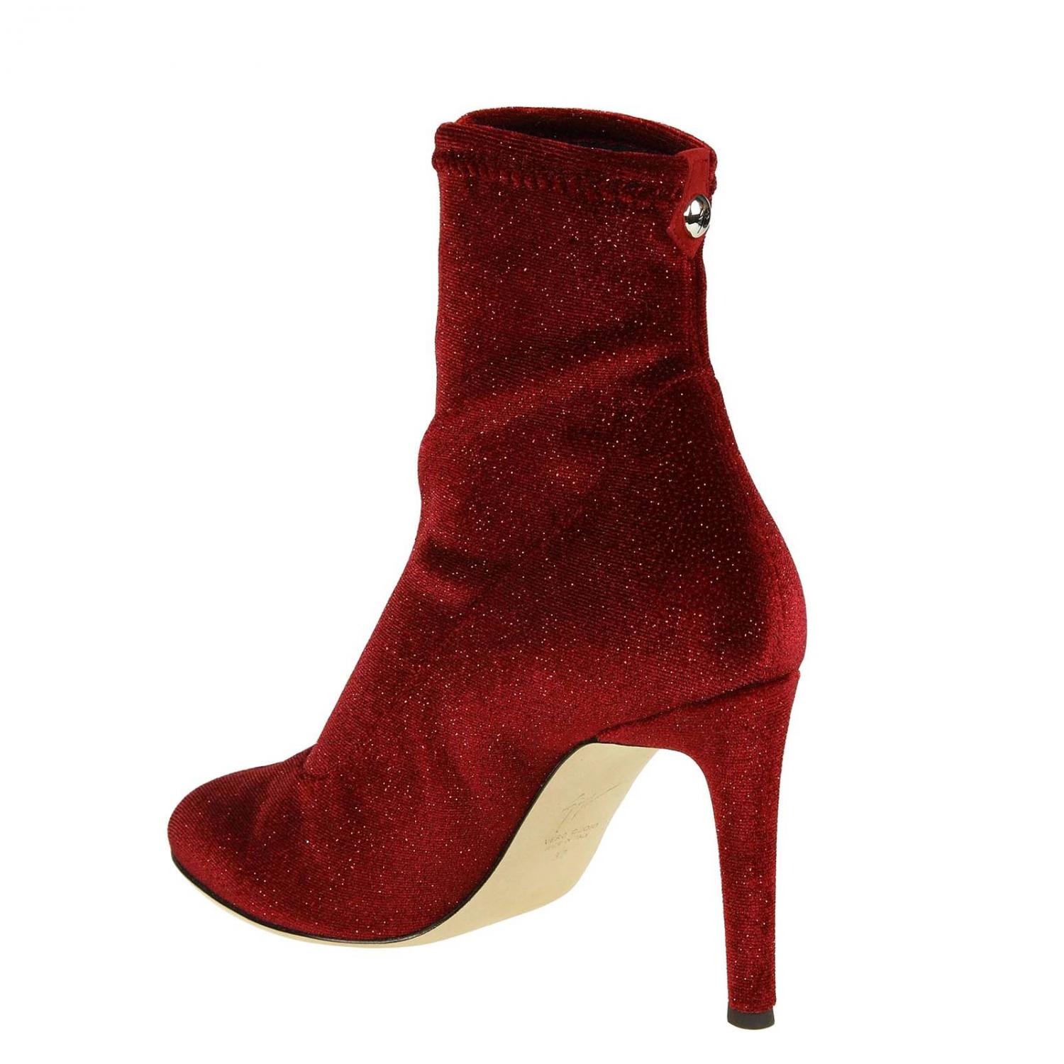 designer flat booties