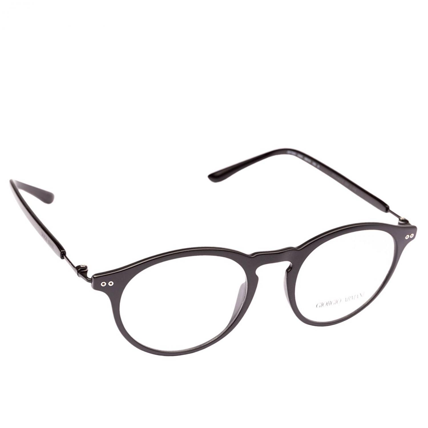 GIORGIO ARMANI: Occhiali da vista AR7040 in acetato e metallo - Nero 1 | Occhiali  Giorgio Armani AR7040 GIGLIO.COM