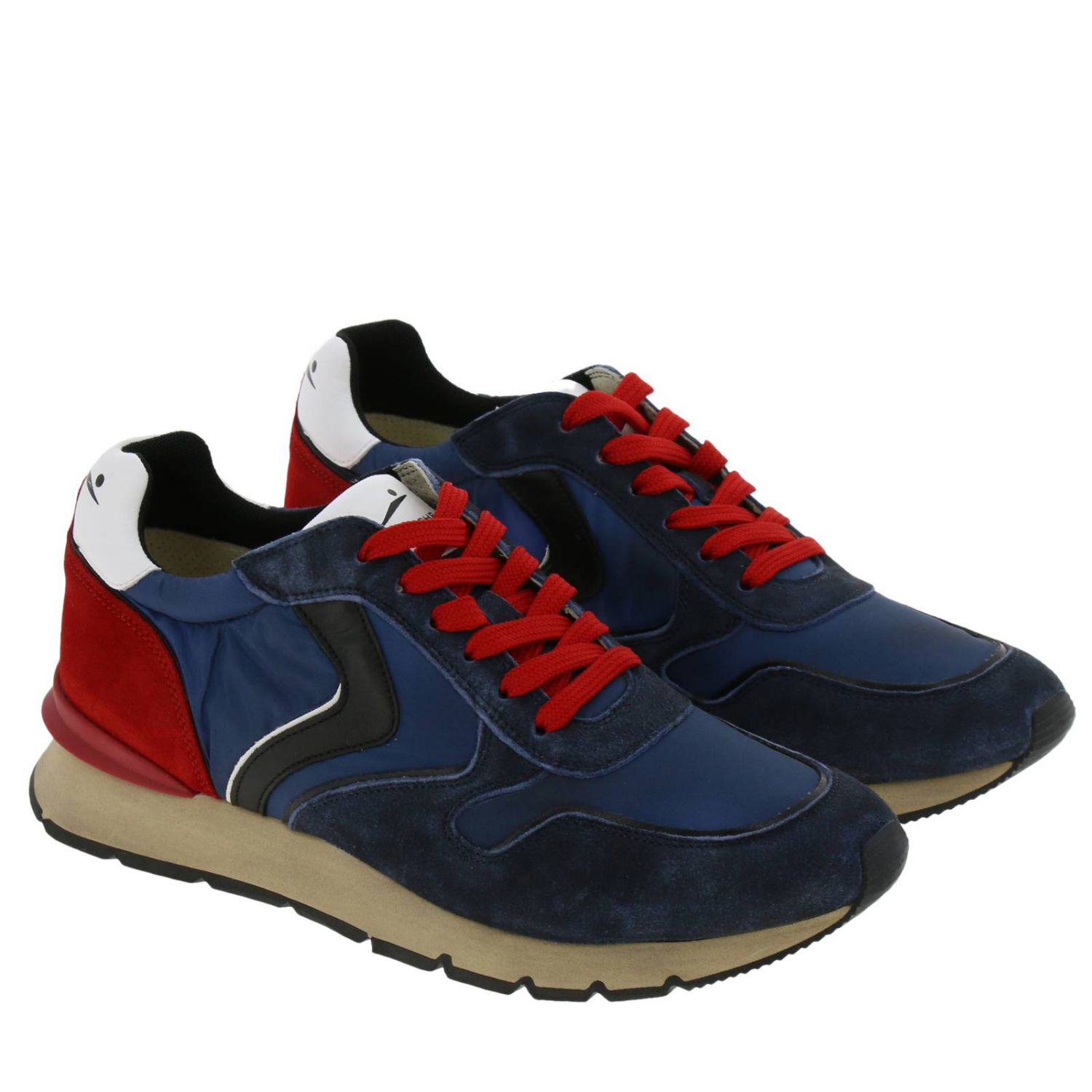 Voile Blanche Outlet: Shoes men - Blue | Sneakers Voile Blanche 2012764 ...
