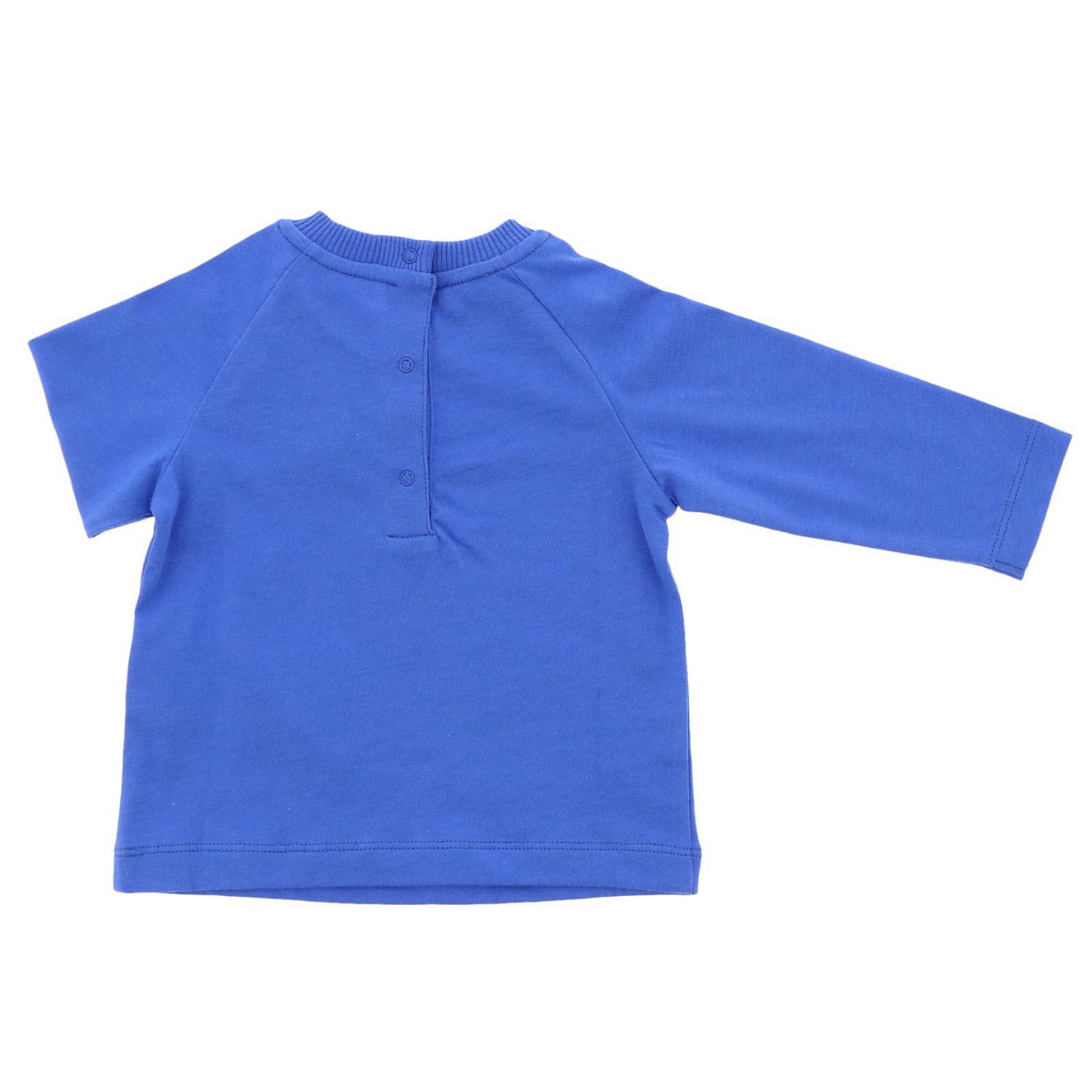 Tshirt kids Moschino Baby TShirt Moschino Baby Kids Gnawed Blue T