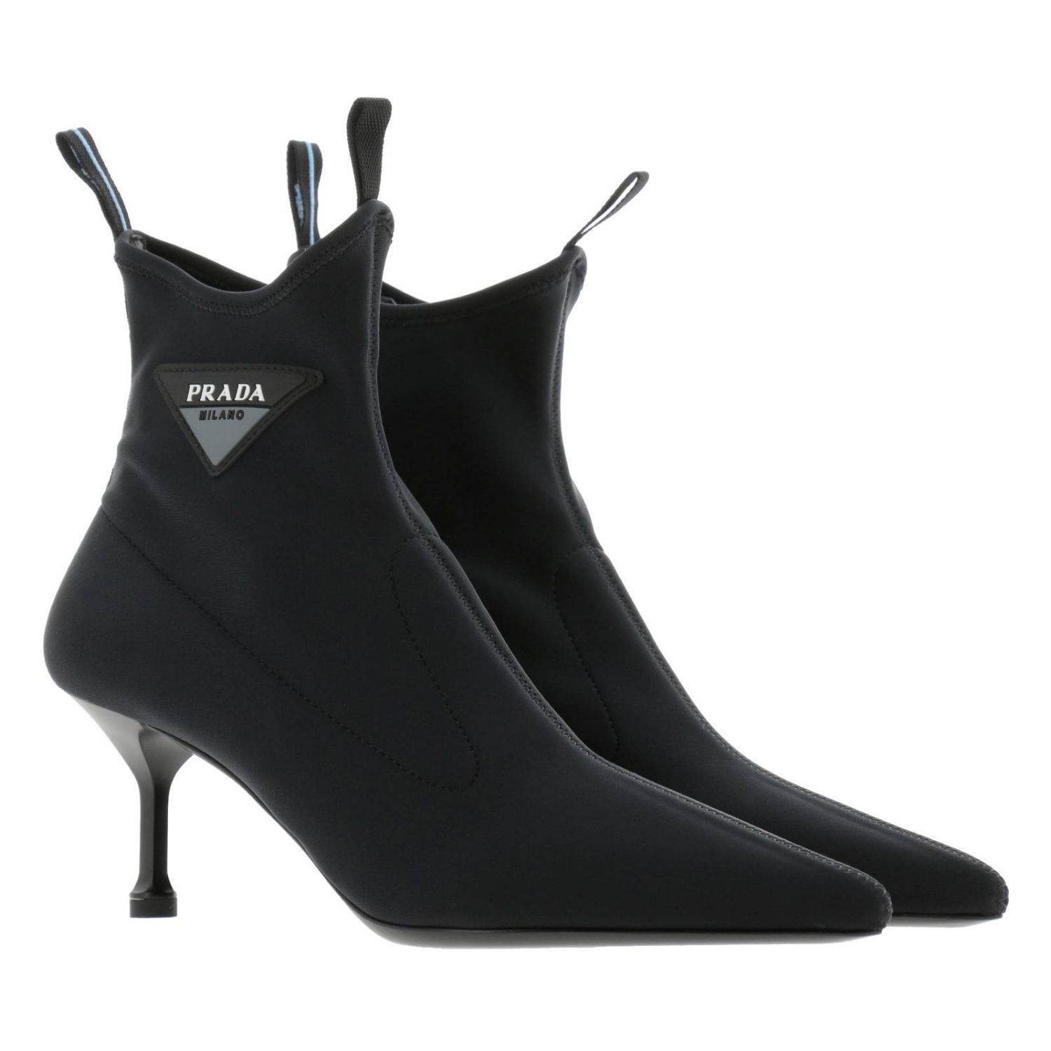 prada neoprene ankle boots