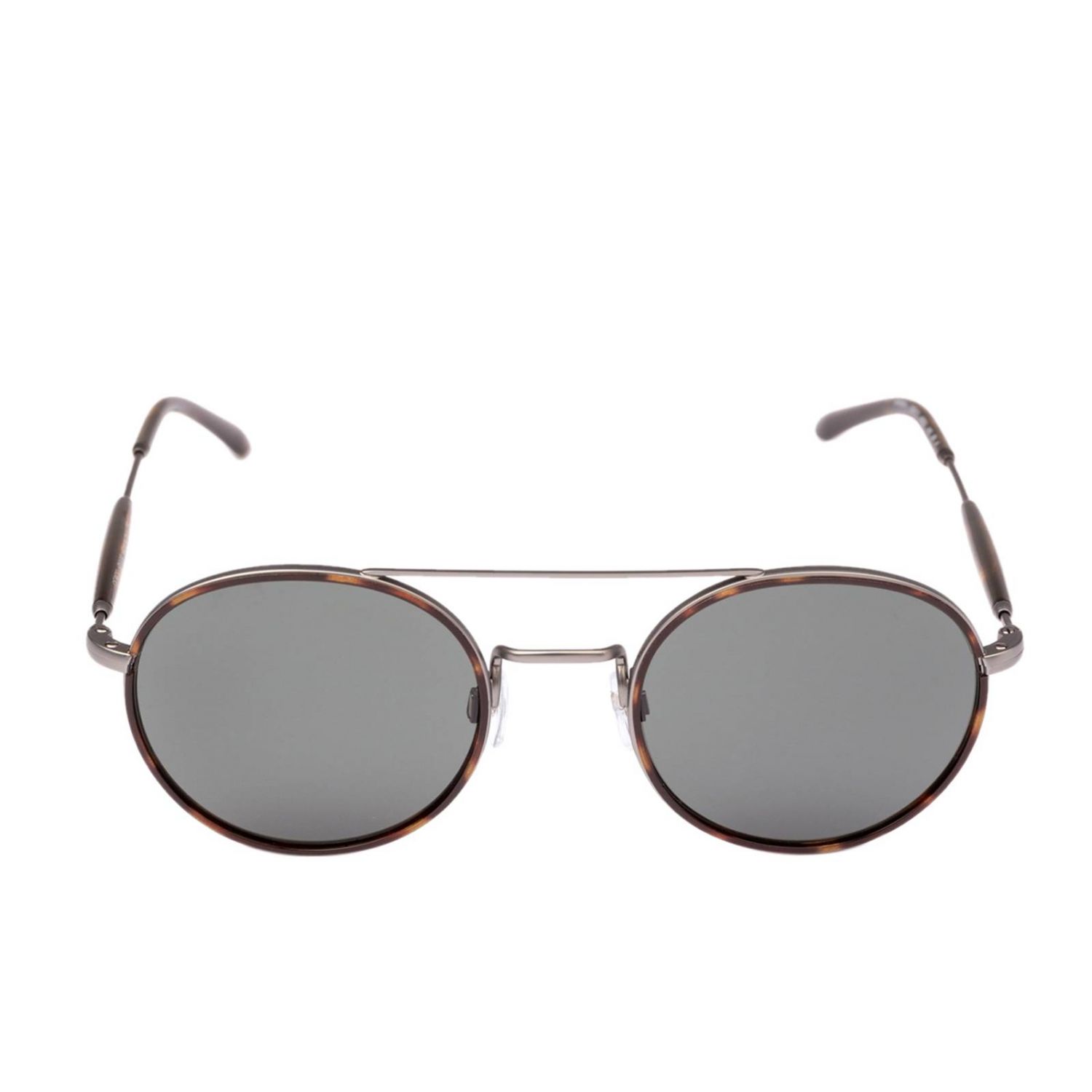 GIORGIO ARMANI: Occhiali da sole AR6056J in metallo con doppio ponte -  Marrone | Occhiali Giorgio Armani AR6056J GIGLIO.COM