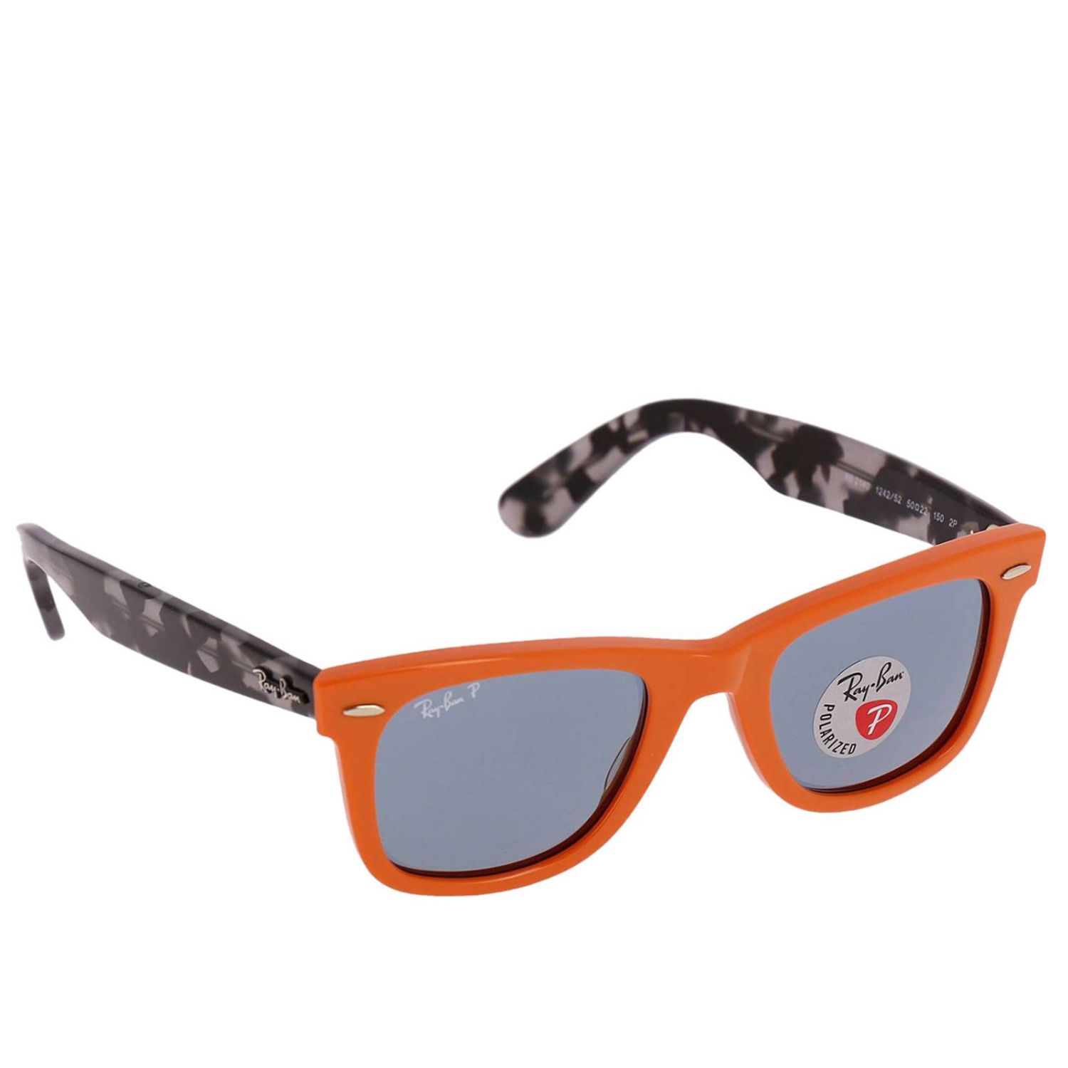 ray ban orange frame