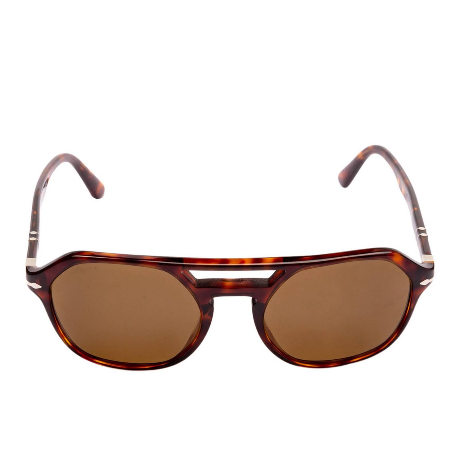 PERSOL: Occhiali da sole 3206S in acetato con doppio ponte - Ambra |  Occhiali Persol 3206S GIGLIO.COM