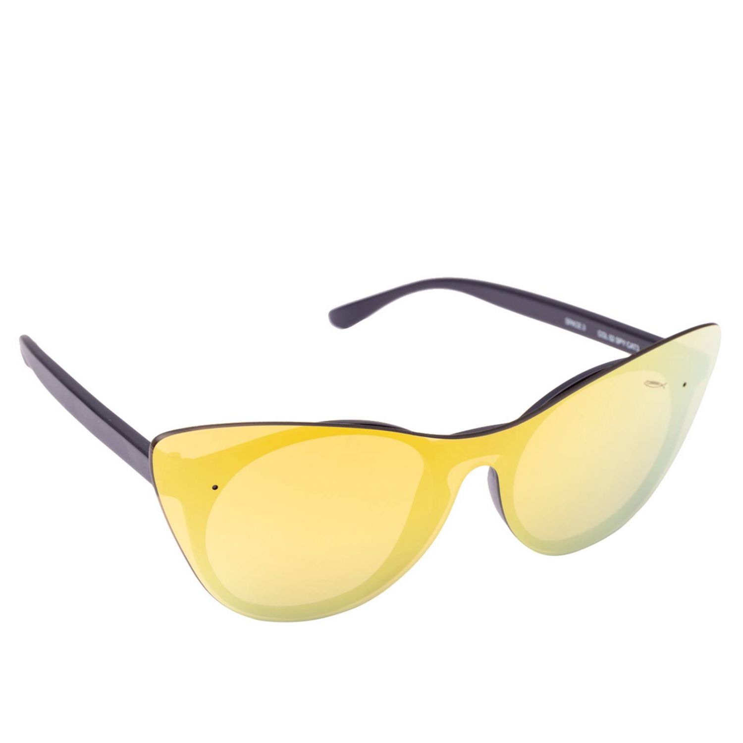 SARAGHINA: Occhiali da sole SPACE3 in metallo con lenti colorate - Oro |  Occhiali Saraghina SPACE3 GIGLIO.COM