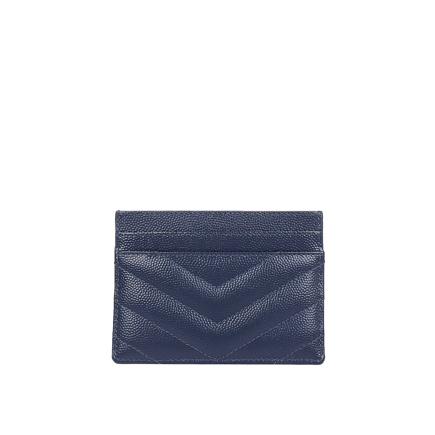 SAINT LAURENT Wallet women Navy Wallet Saint Laurent 423291 BOW01