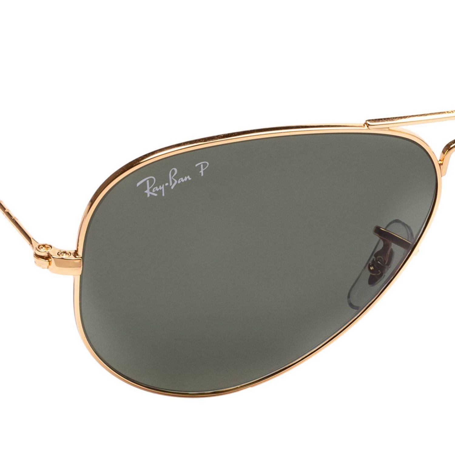 RAY-BAN: Occhiali da sole RB3025 in metallo con doppio ponte - Verde | Occhiali  Ray-Ban RB3025 GIGLIO.COM