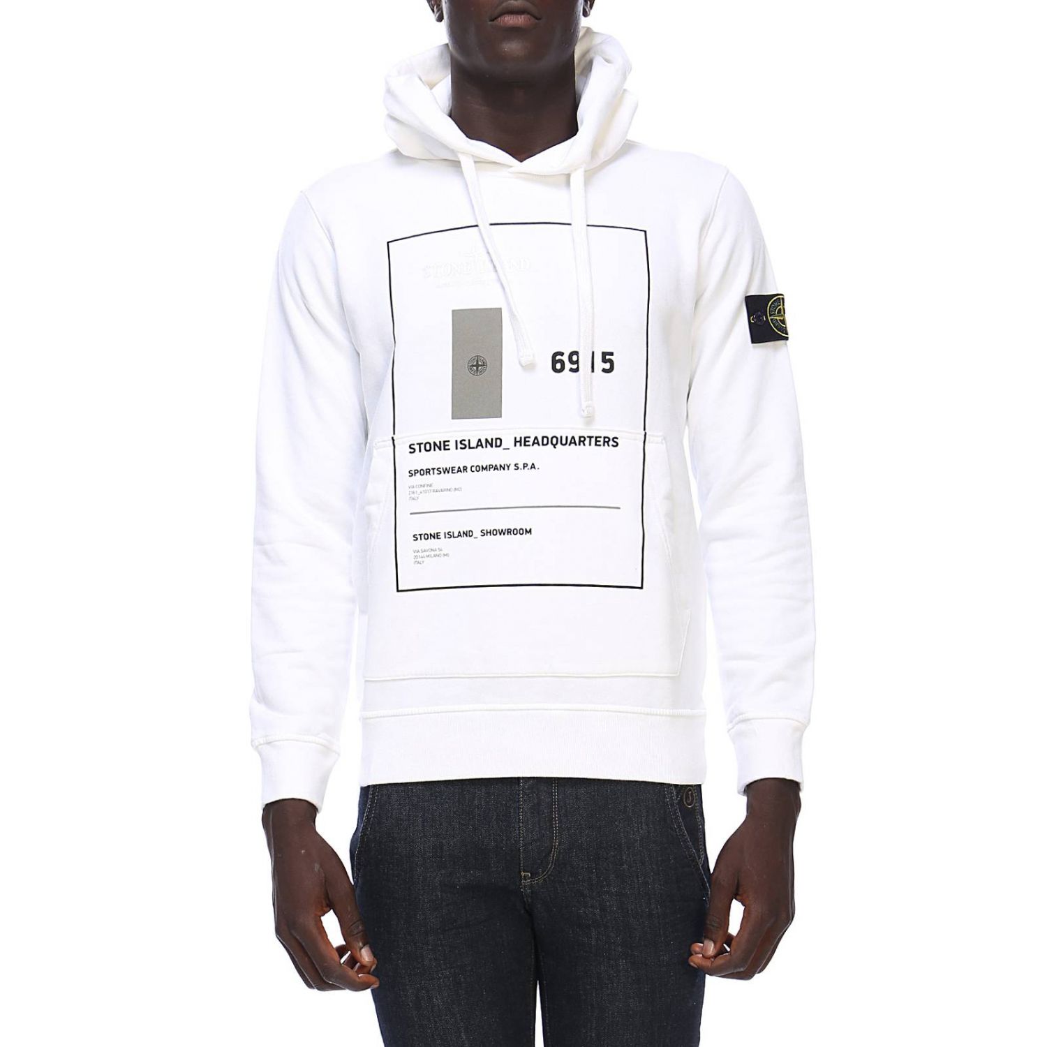 stone island headquarters hoodie