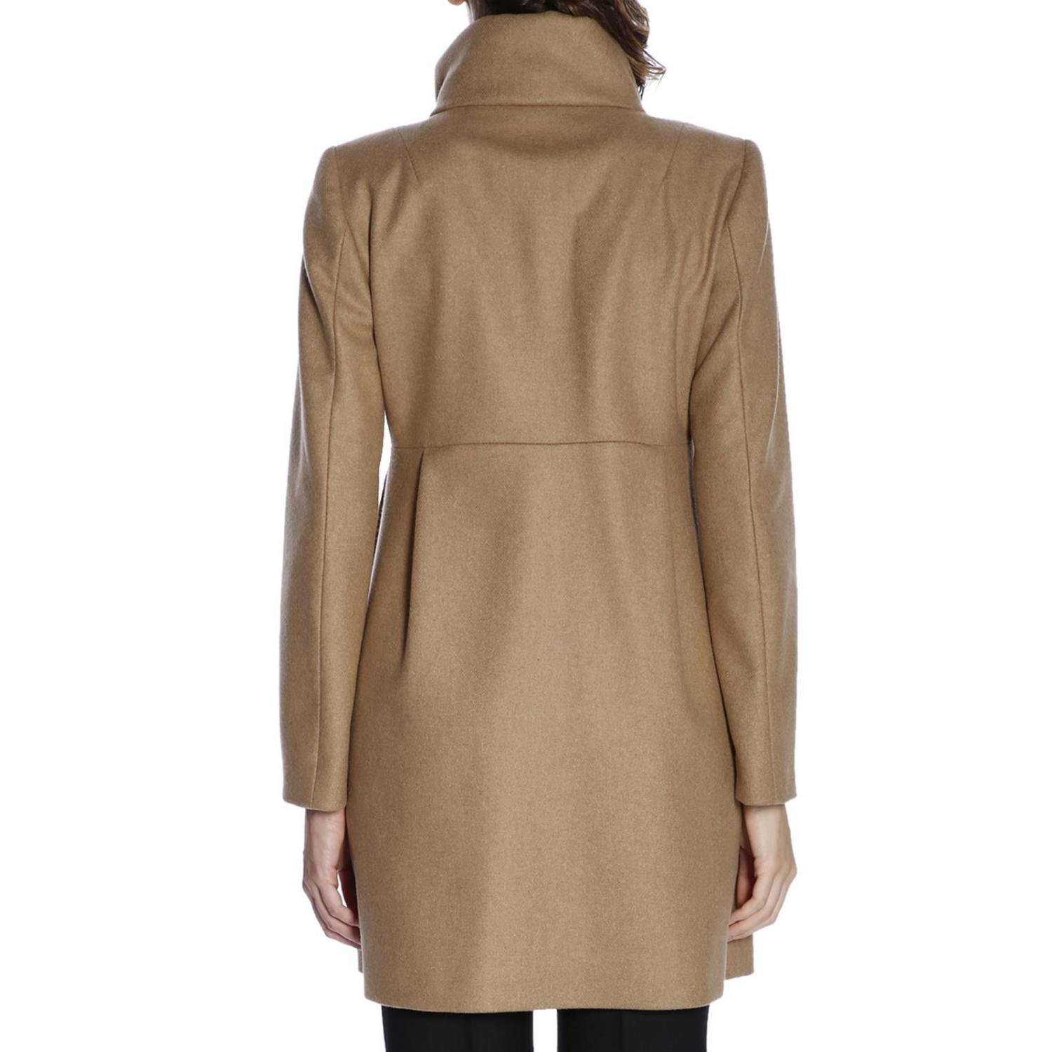 Fay Cappotto blu navy lungo in lana 5R2B70 main image 1