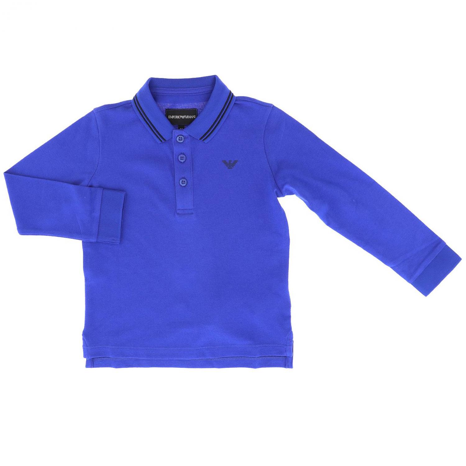 T-shirt manica lunga bicolore, EA7 Emporio Armani