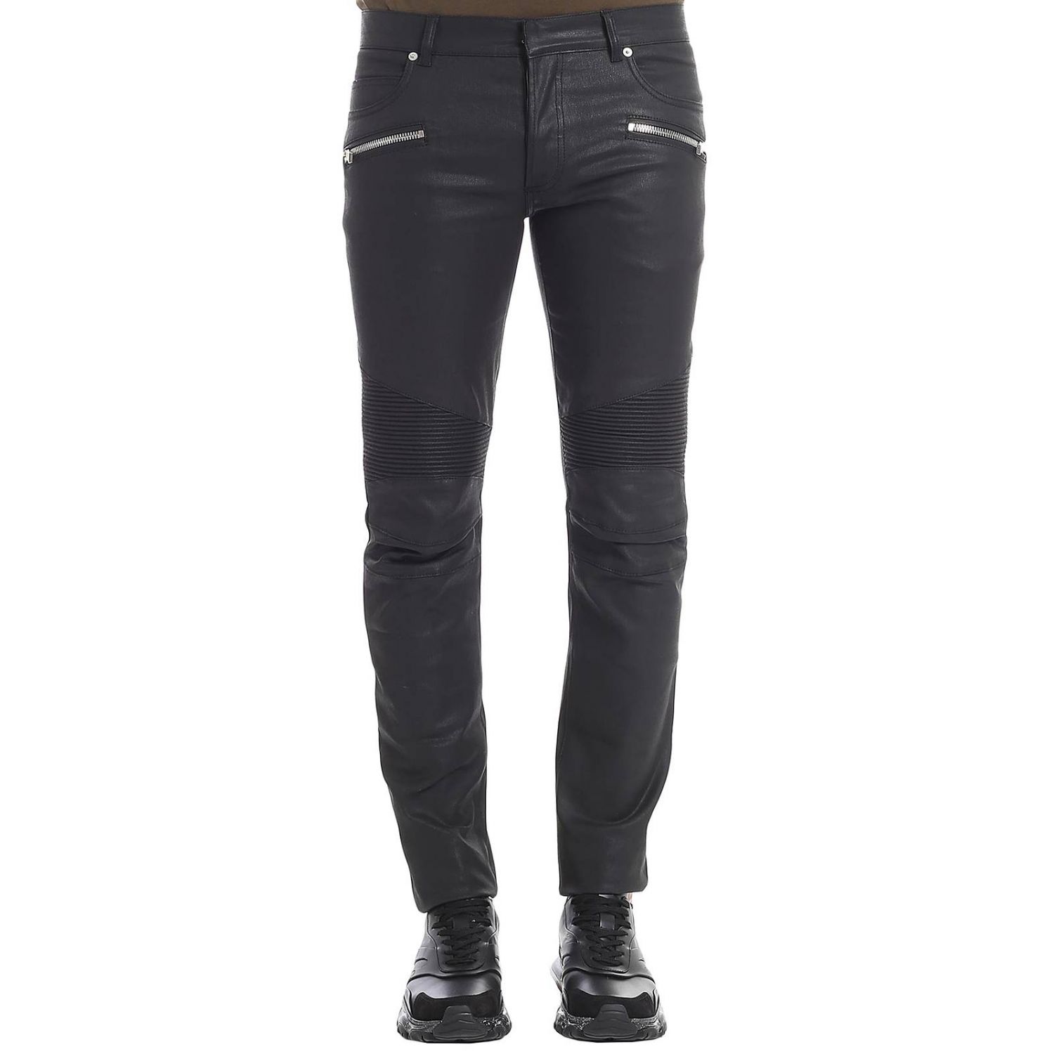 black balmain jeans mens
