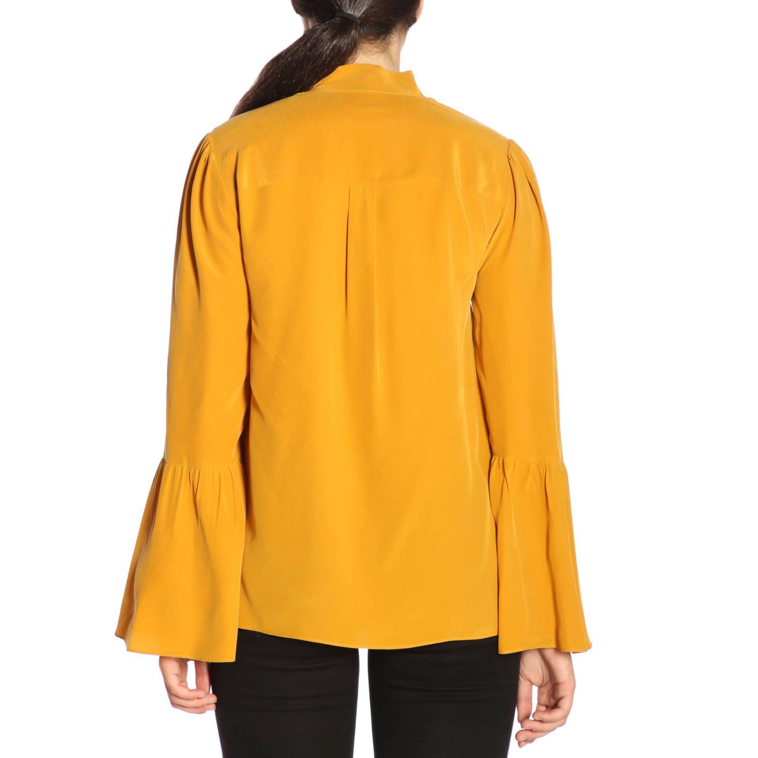 michael kors shirts womens orange