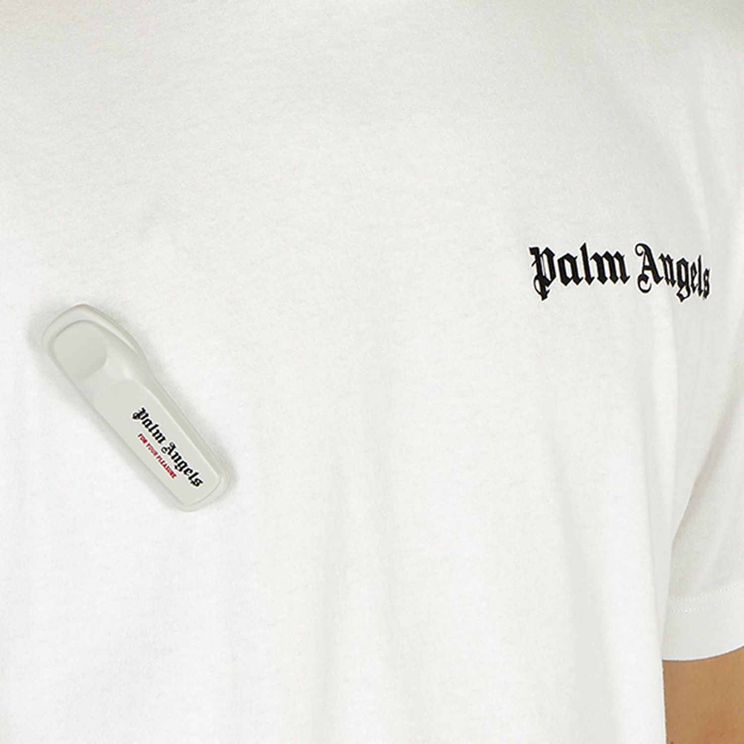 palm angles t shirt white