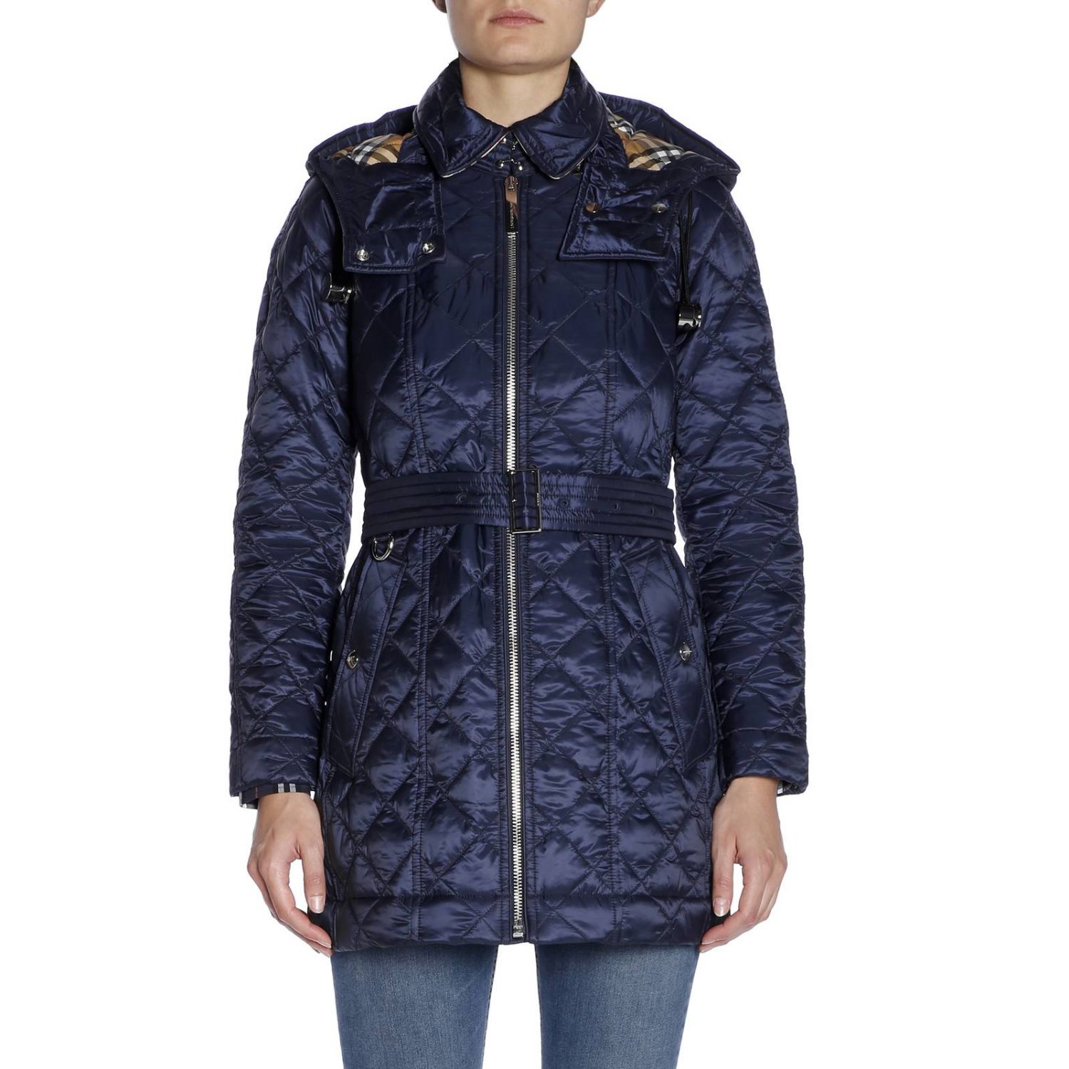 burberry navy trench
