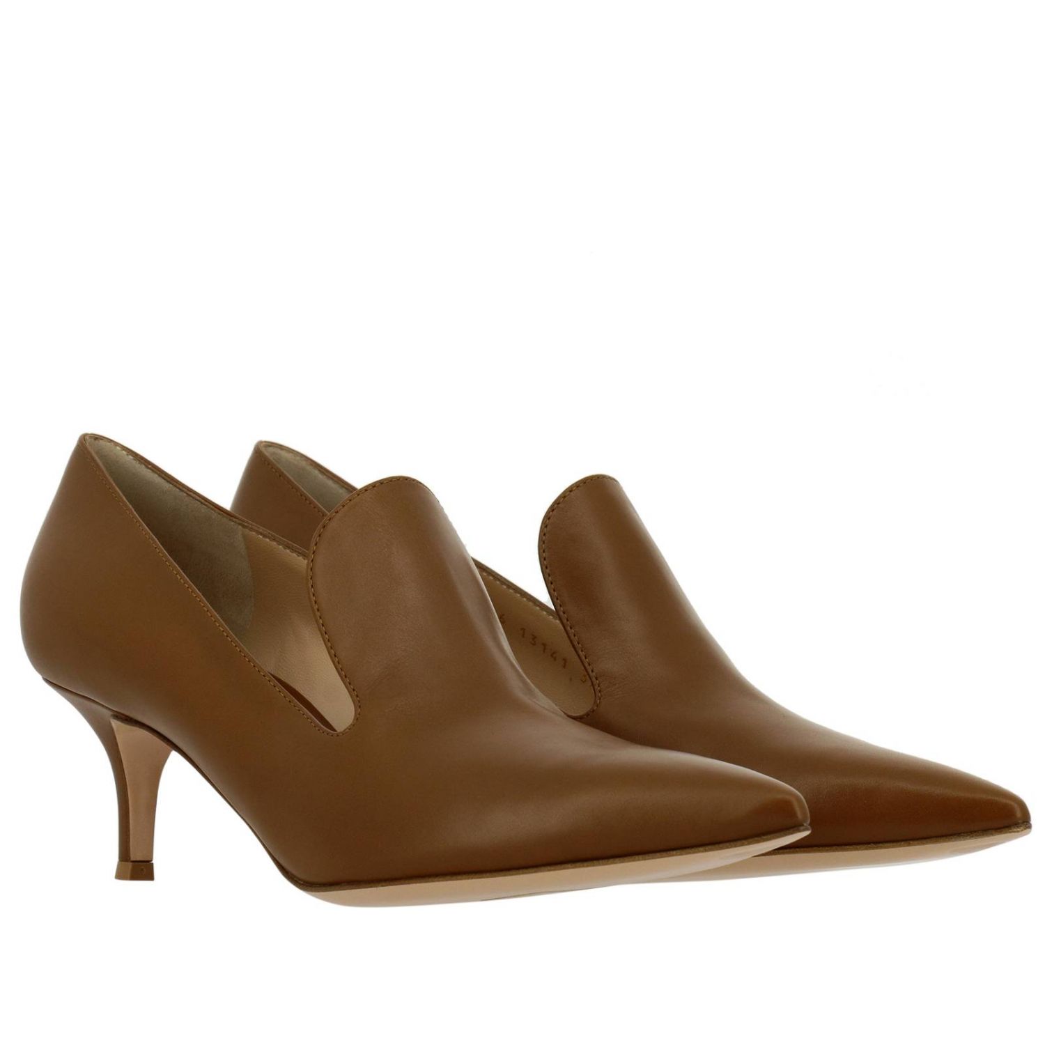 gianvito rossi brown pumps