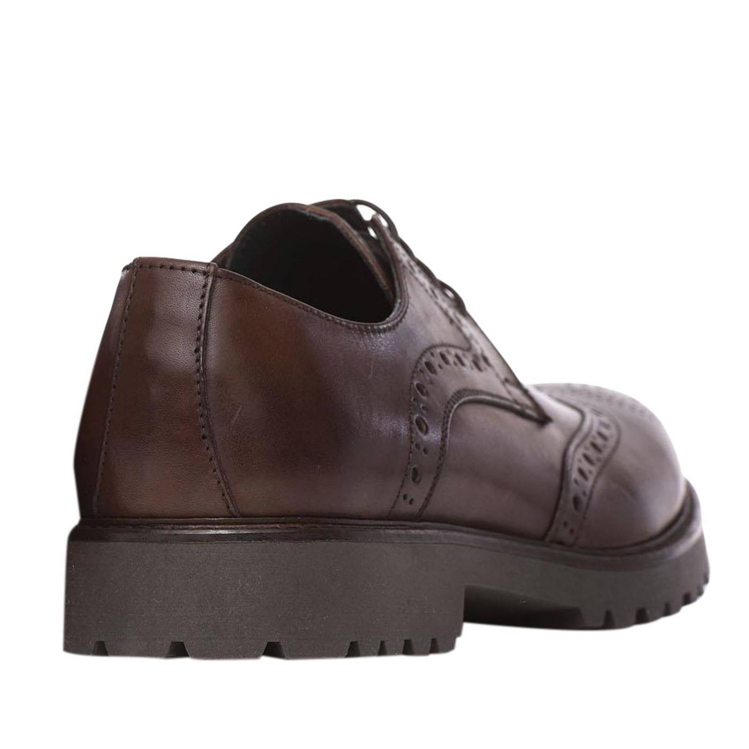 Pollini Outlet: Brogue shoes men - Dark | Brogue Shoes Pollini ...
