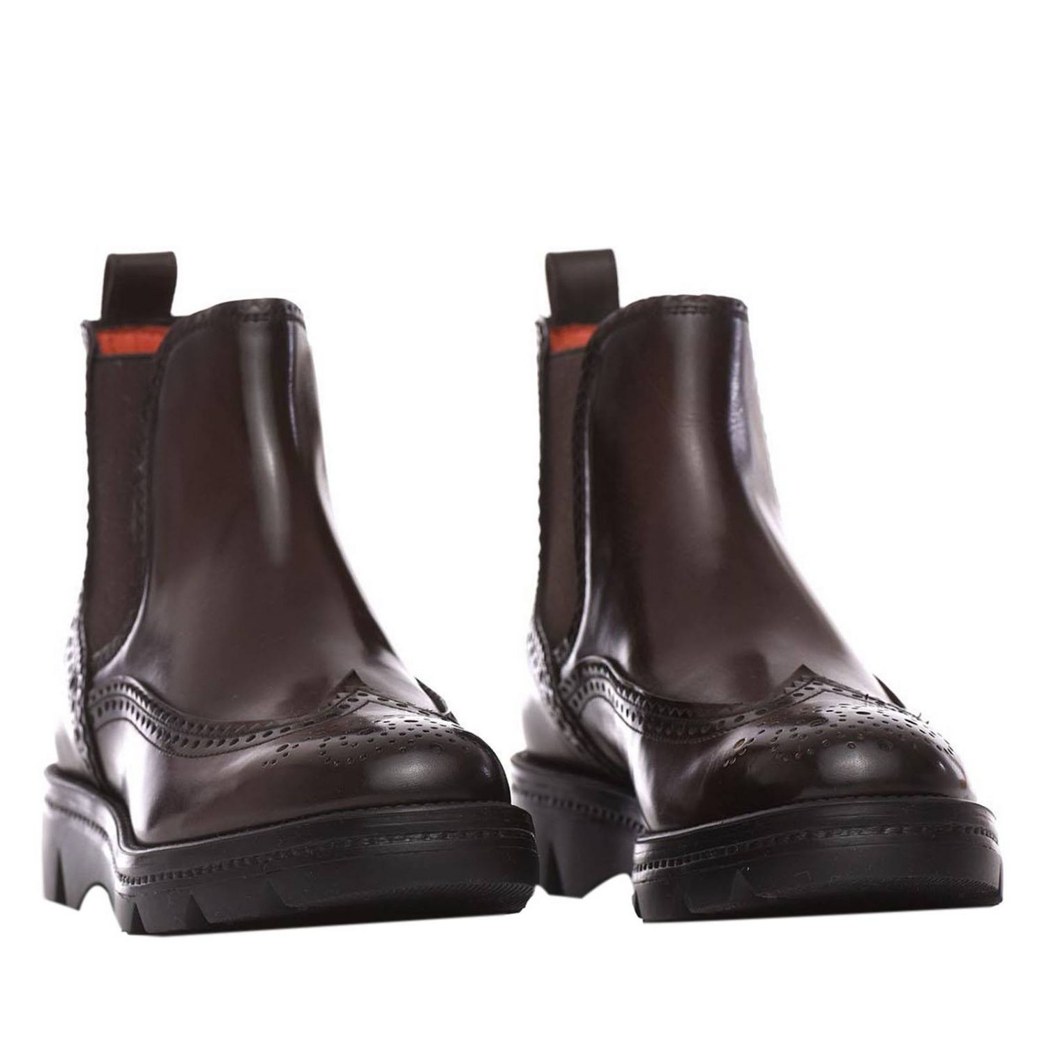 Santoni Autunno Inverno 17/18 stivaletto in pelle - MGWB10027NERIFKPB50
