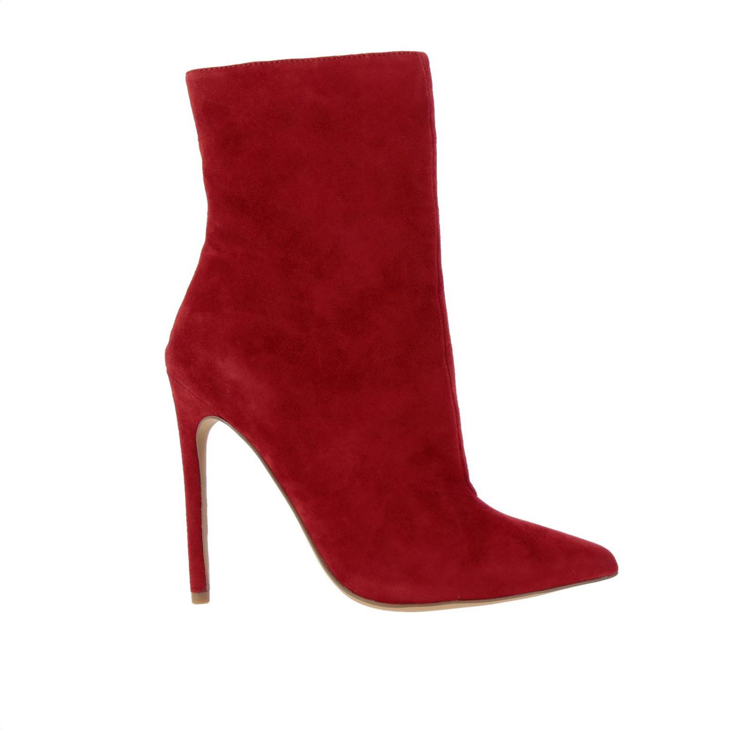 steve madden red ankle boots