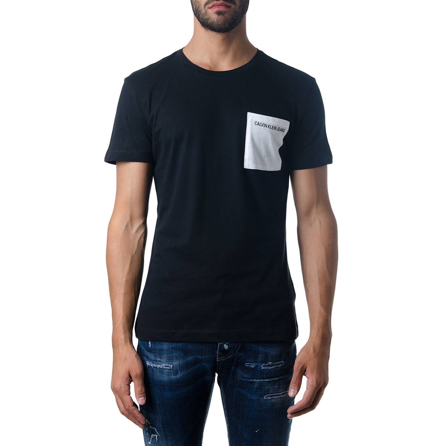 CAMISETA HOMBRE CALVIN KLEIN AZUL