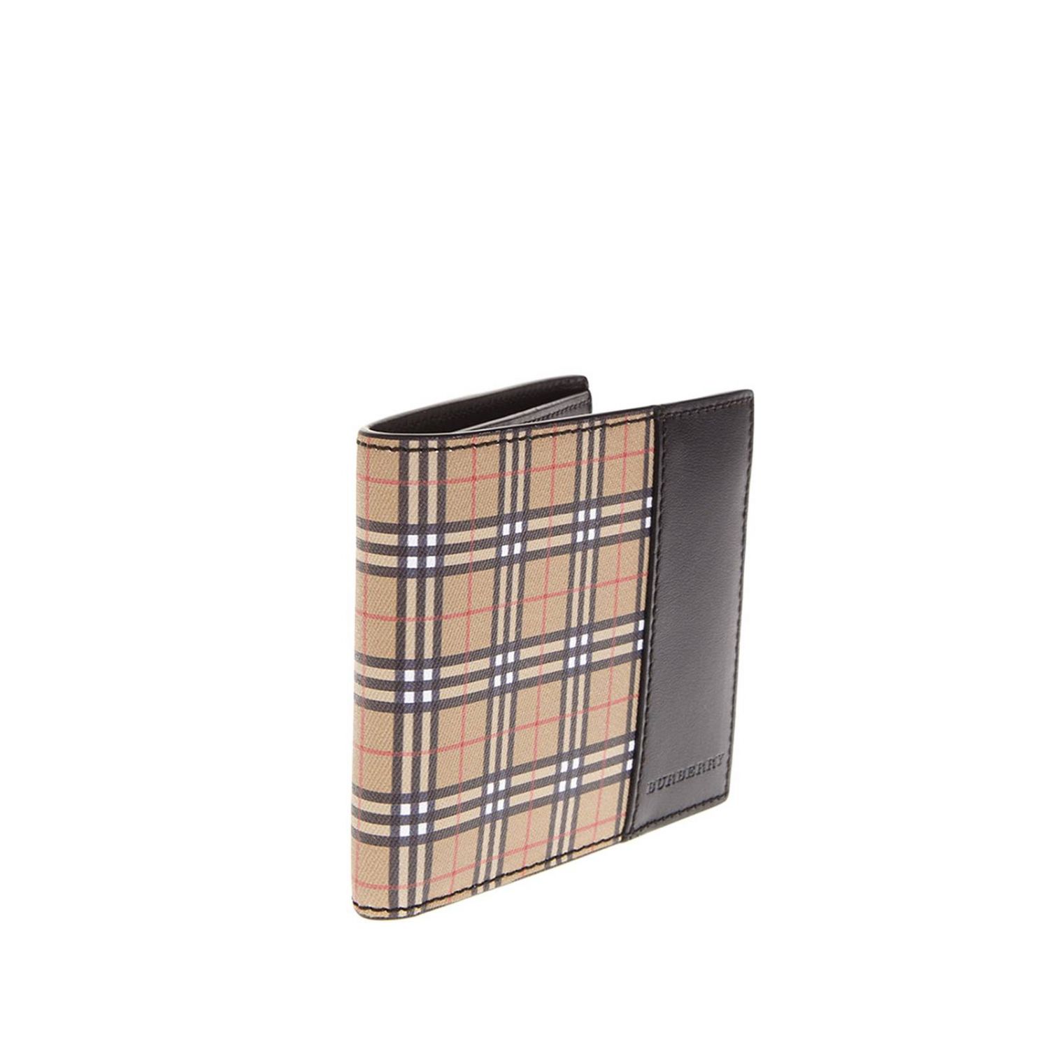 Burberry Outlet: Wallet women - Black | Wallet Burberry 4078054 GIGLIO.COM