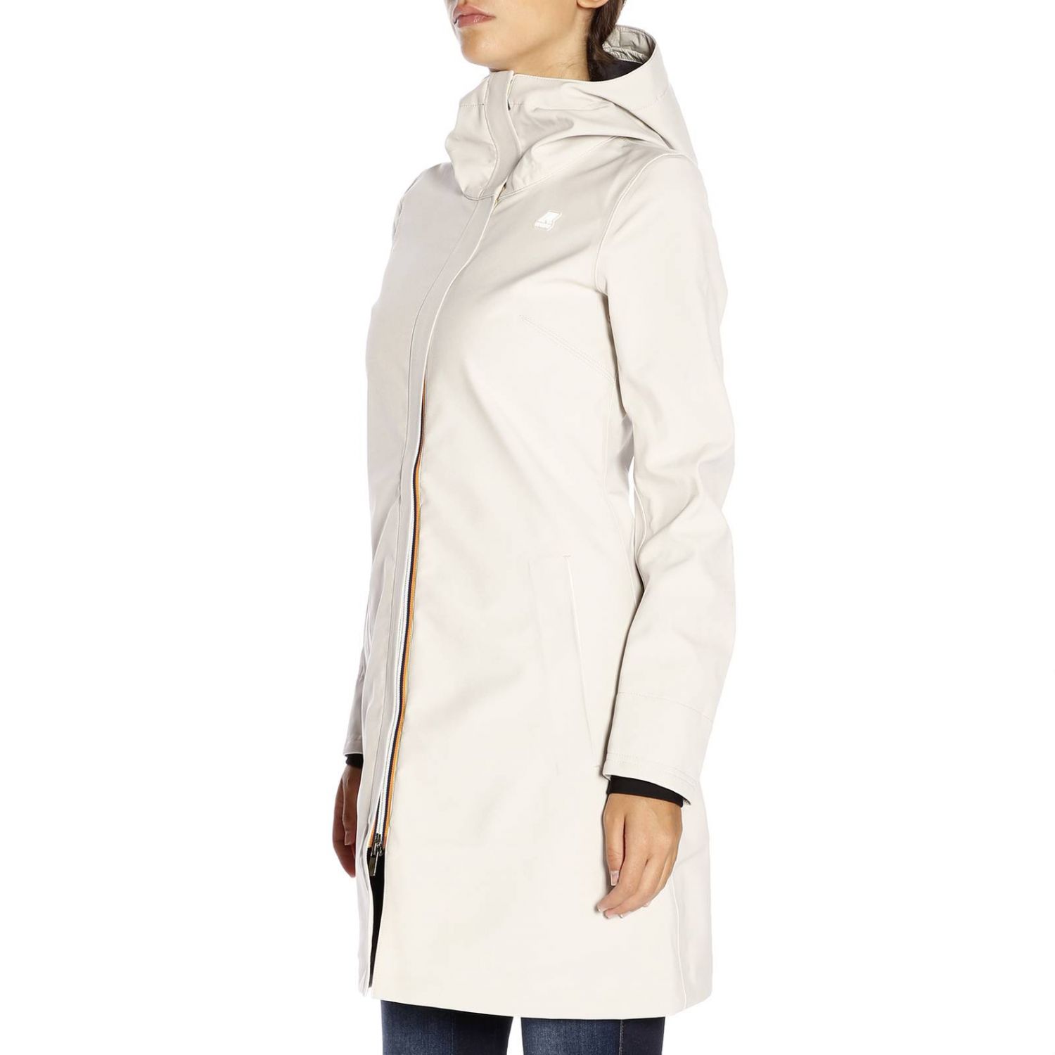 KWay Outlet Jacket women Jacket KWay Women Pink Jacket KWay K008JY0 Giglio EN