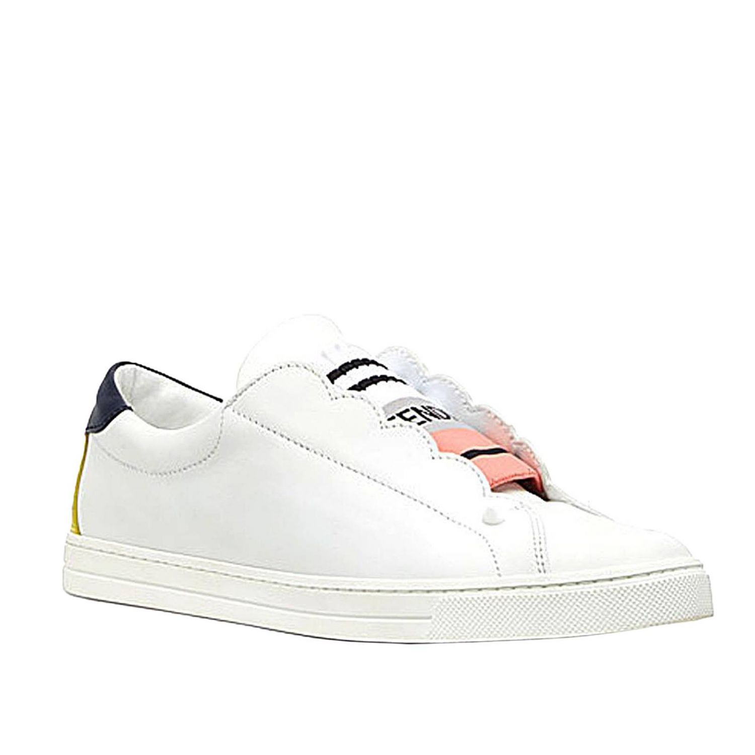 tenis fendi mujer blancos