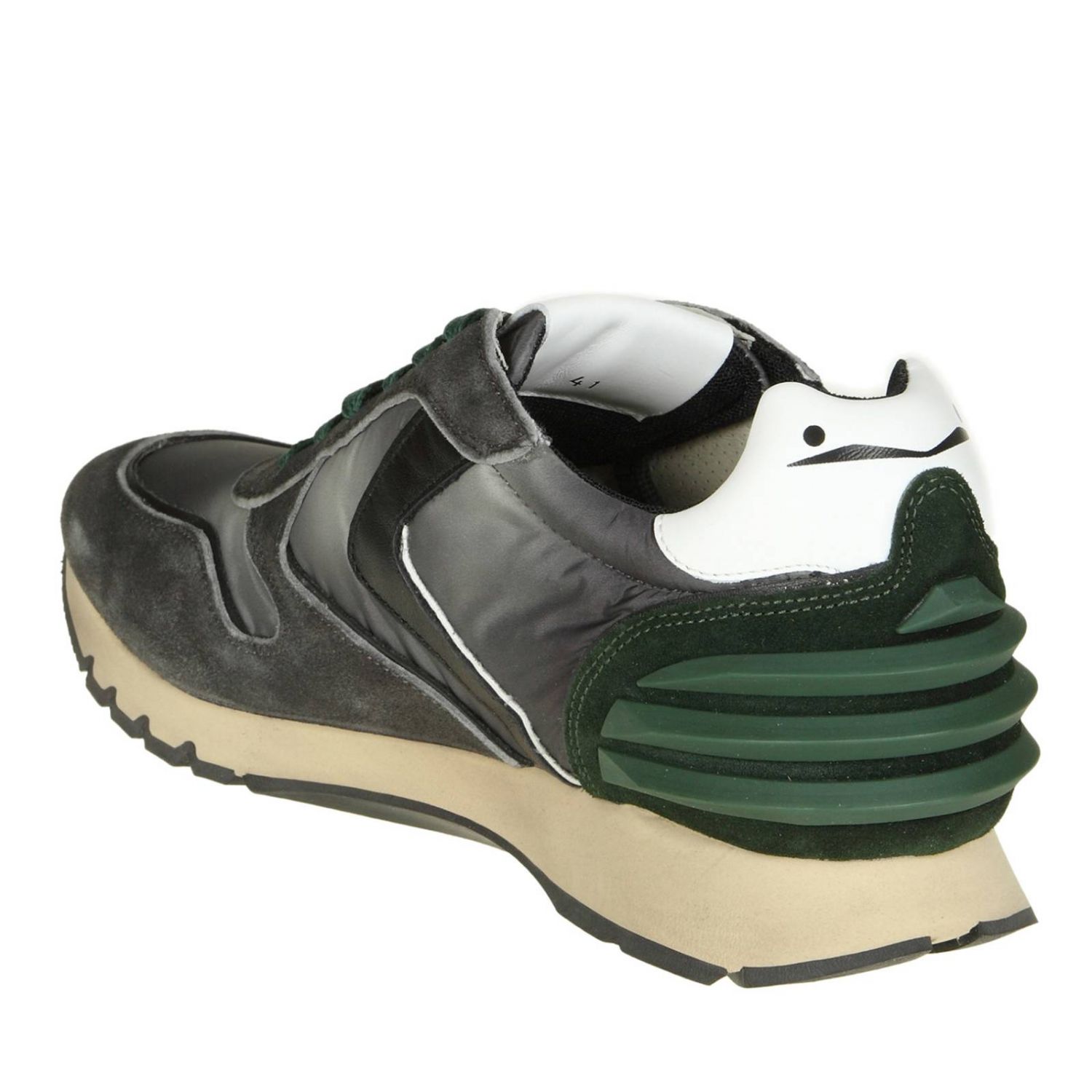 basket voile blanche homme