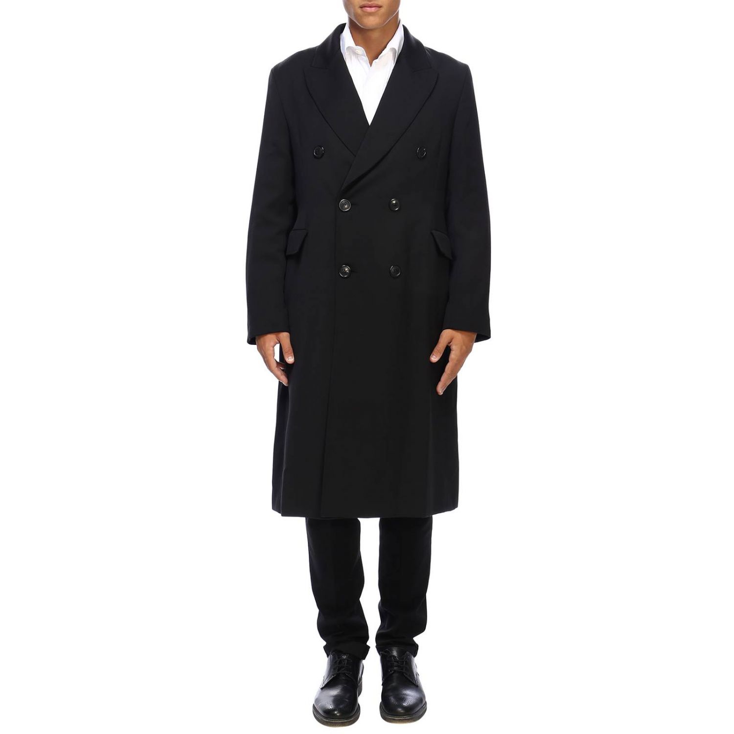 All Black Coat Men