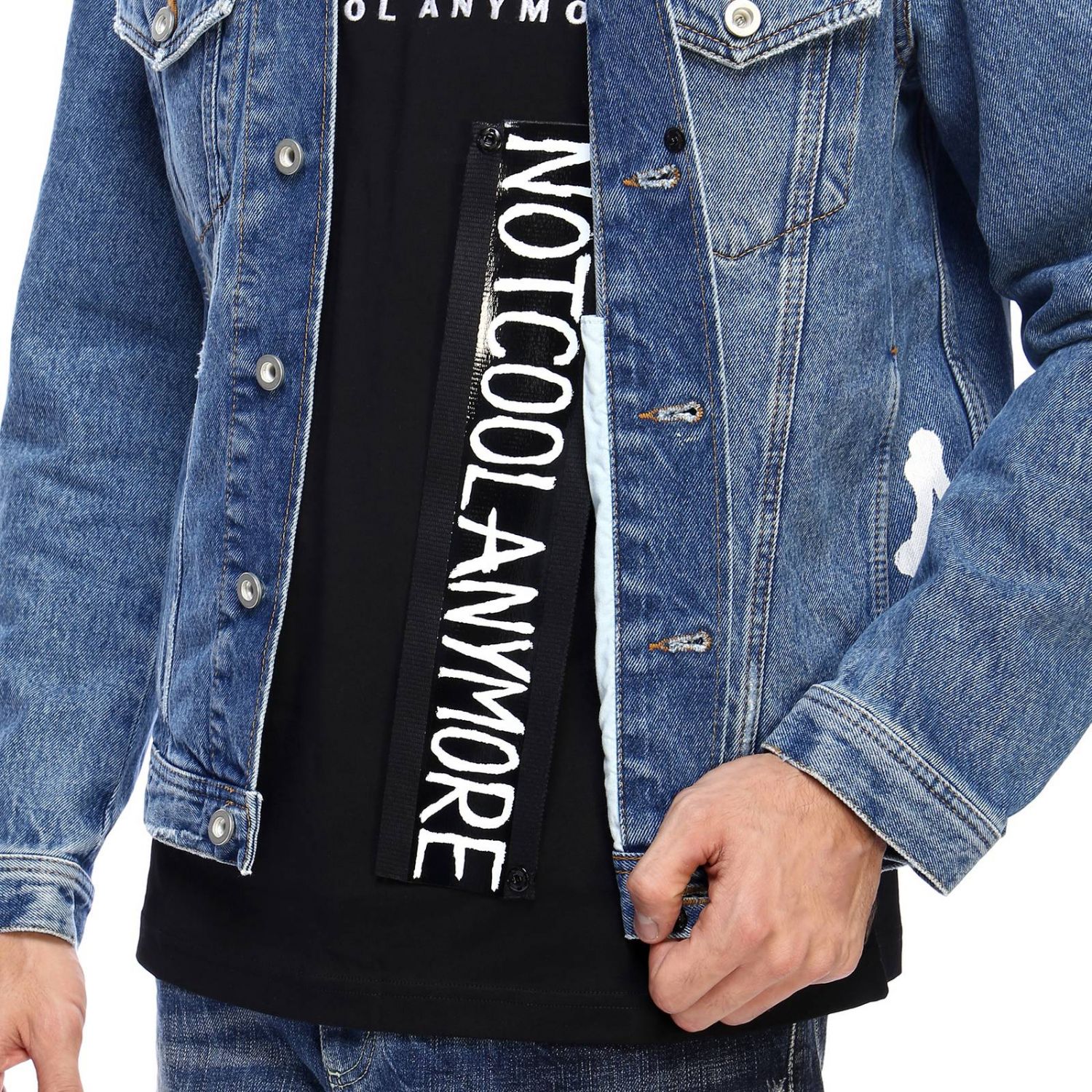 Giacca Di Jeans Con Scritte Discount, 40% OFF | www.enaco.com.pe