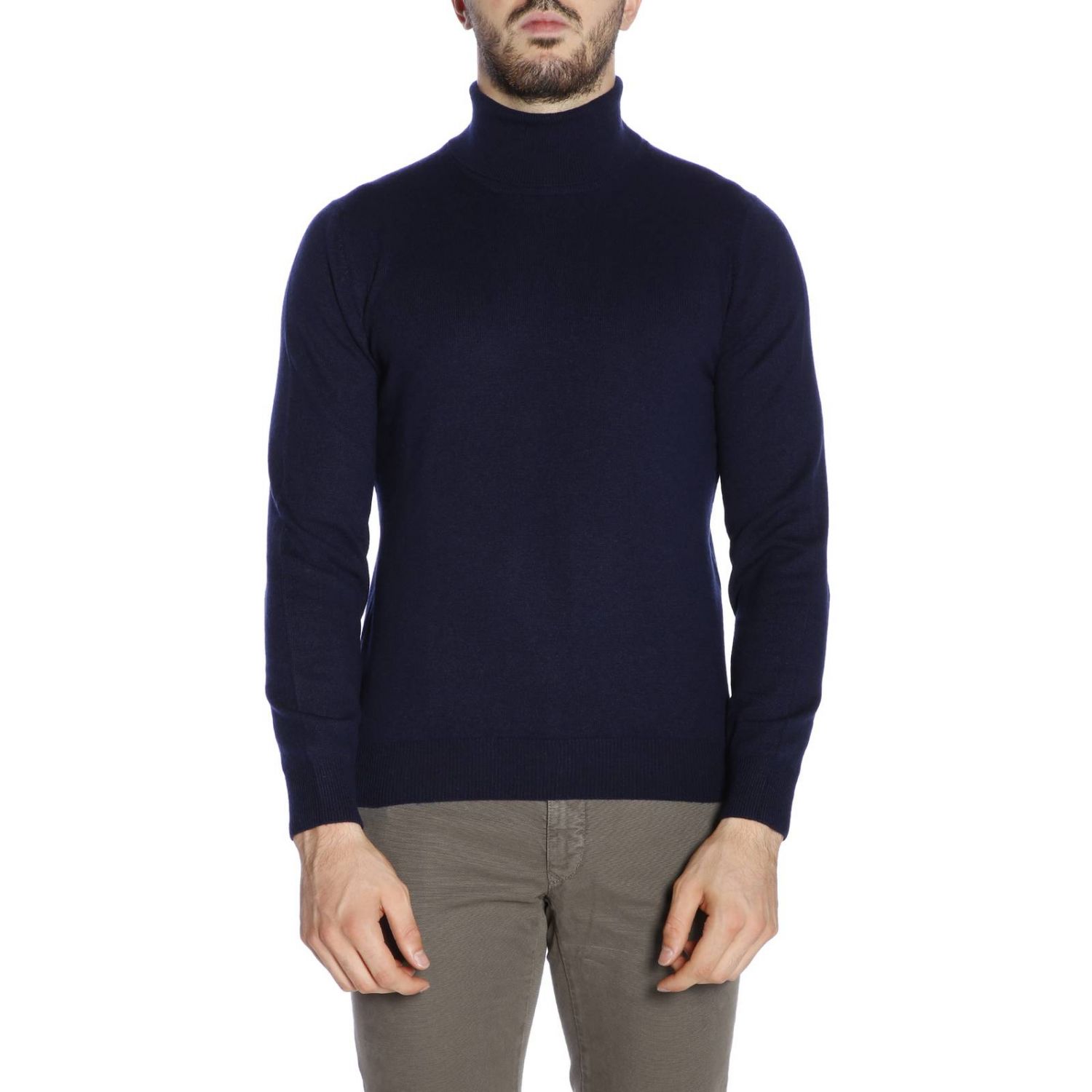 Gran Sasso Outlet: Sweater men | Sweater Gran Sasso Men Blue | Sweater ...