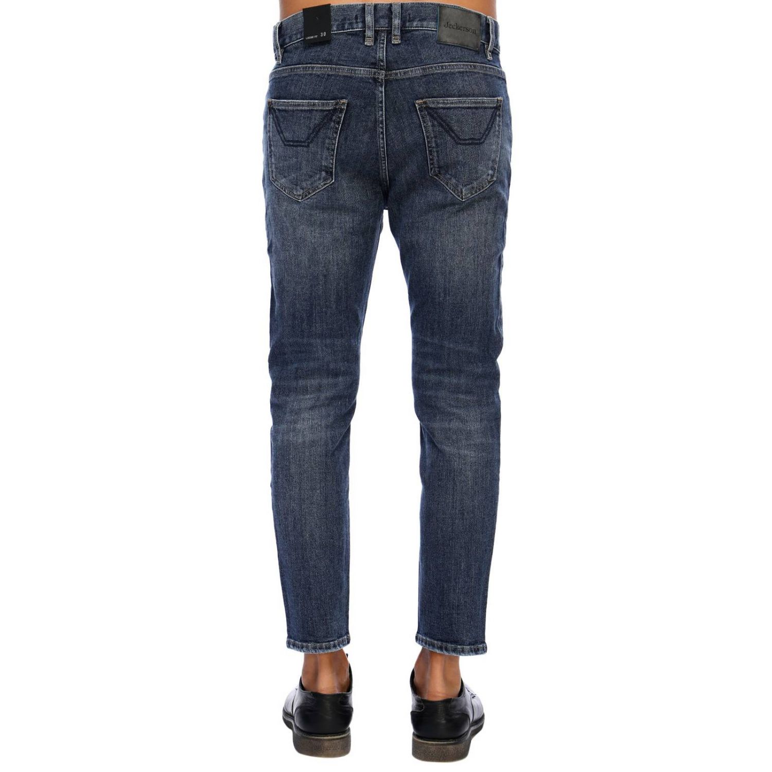 Jeckerson Outlet: Jeans men - Blue | Jeans Jeckerson PA35 SD00542 GIGLIO.COM