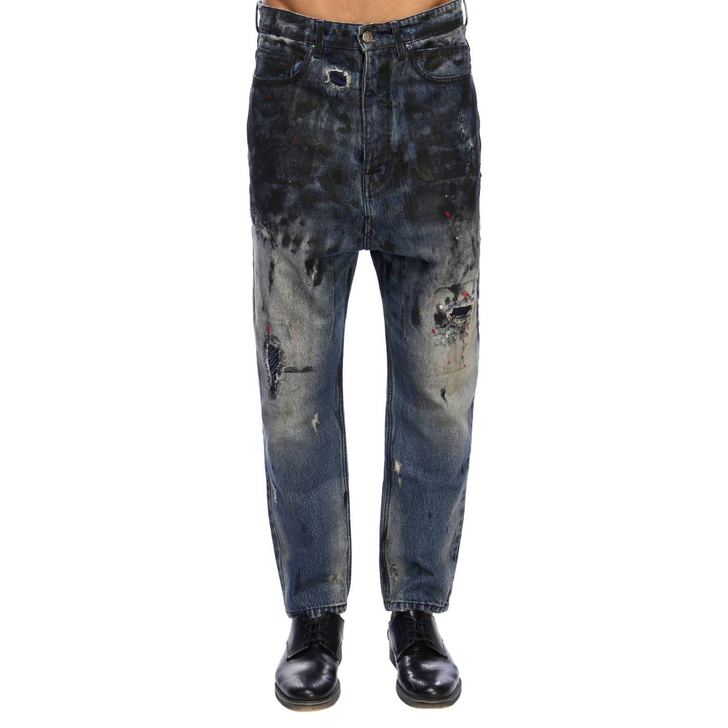Paura Outlet: Jeans men Danilo - Denim | Jeans Paura DPM3015400 GIGLIO.COM