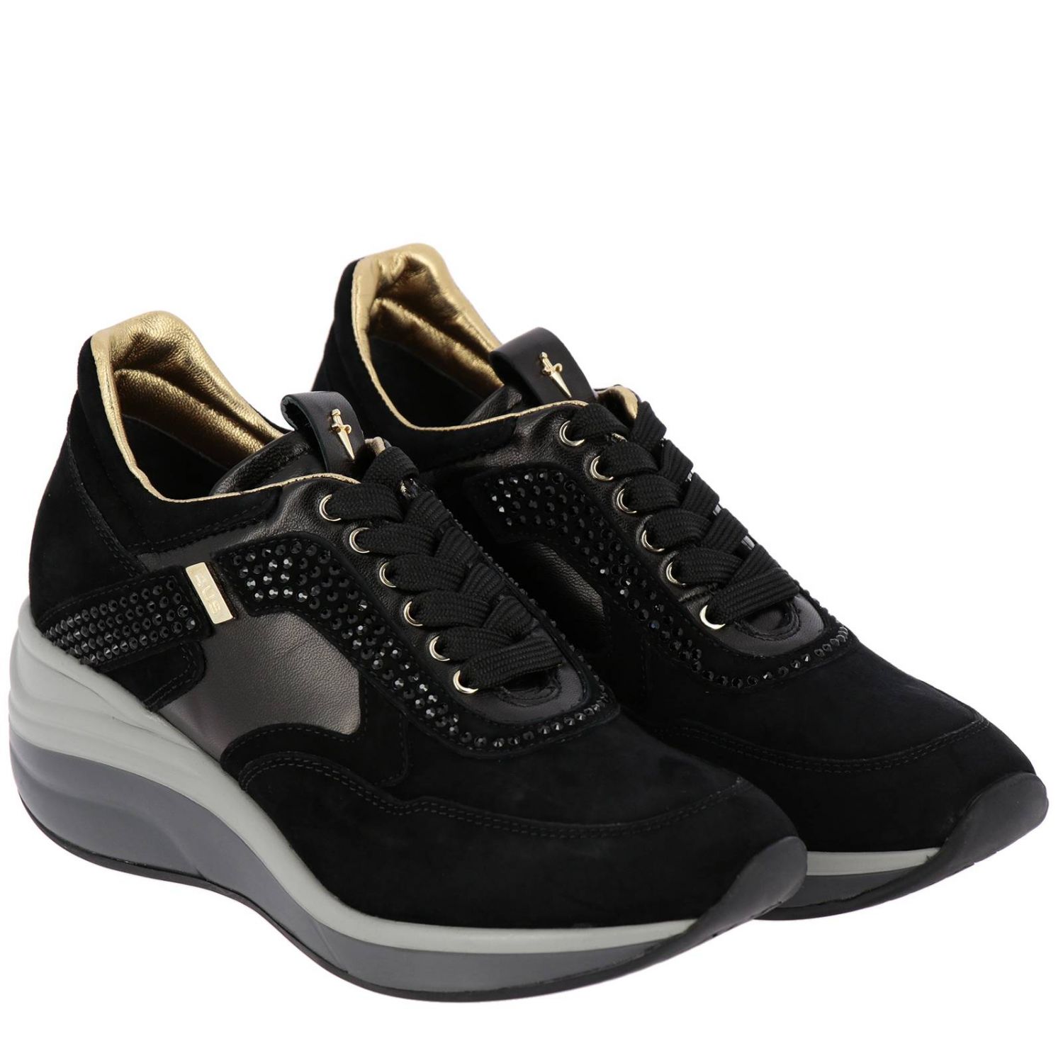 Paciotti 4Us Outlet: Sneakers women | Sneakers Paciotti 4Us Women Black ...