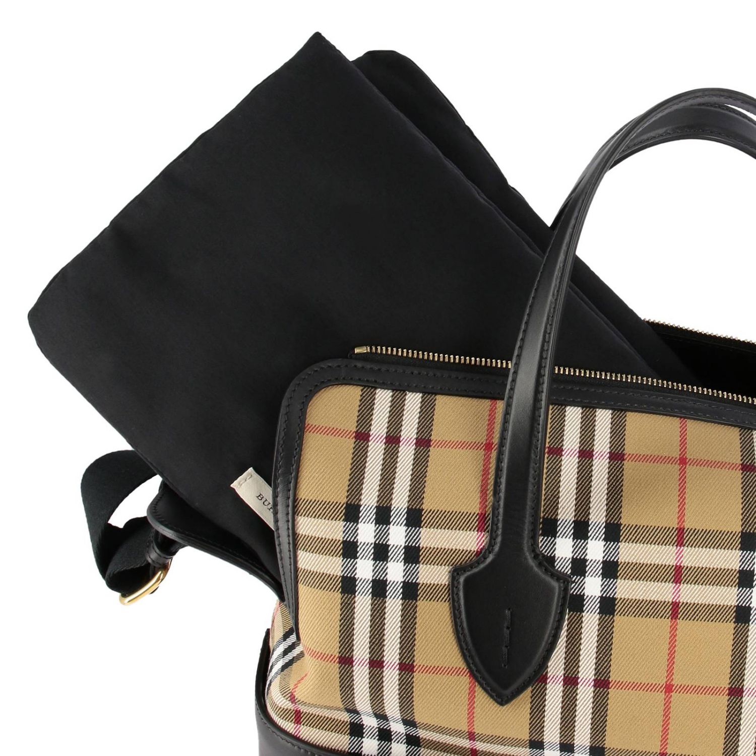 Burberry Layette Outlet Bag kids Bag Burberry Layette Kids Black