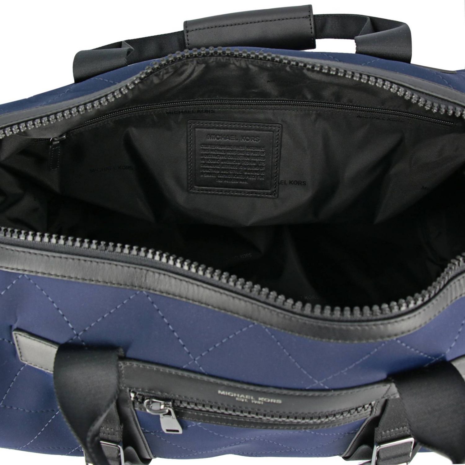 Michael Michael Kors Outlet Bags men Michael Kors Travel Bag Michael Michael Kors Men Blue