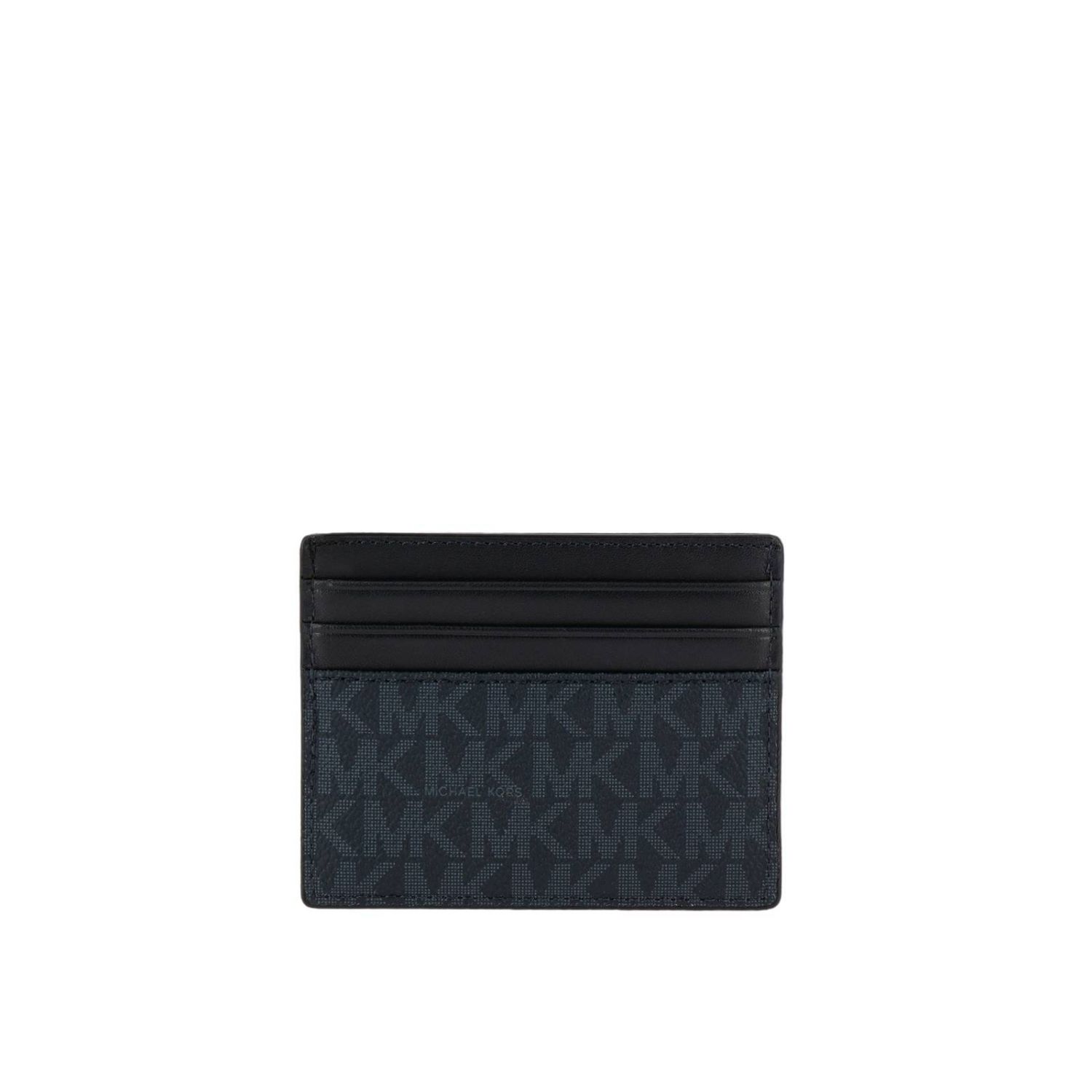 Donna Michael Kors Porta carte di credito in pelle martellata metallizzata  Argento | Portafogli – Andrea Agresti