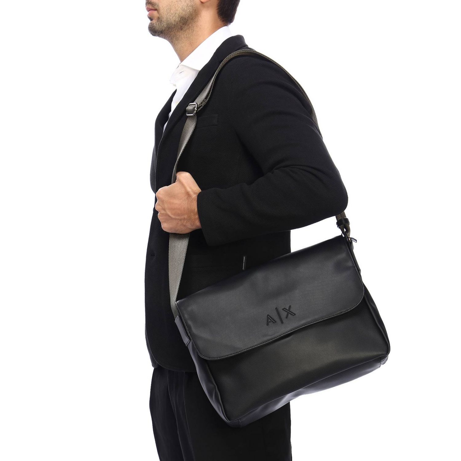 Armani Exchange Outlet: Bags men - Black | Bags Armani Exchange 952109 ...