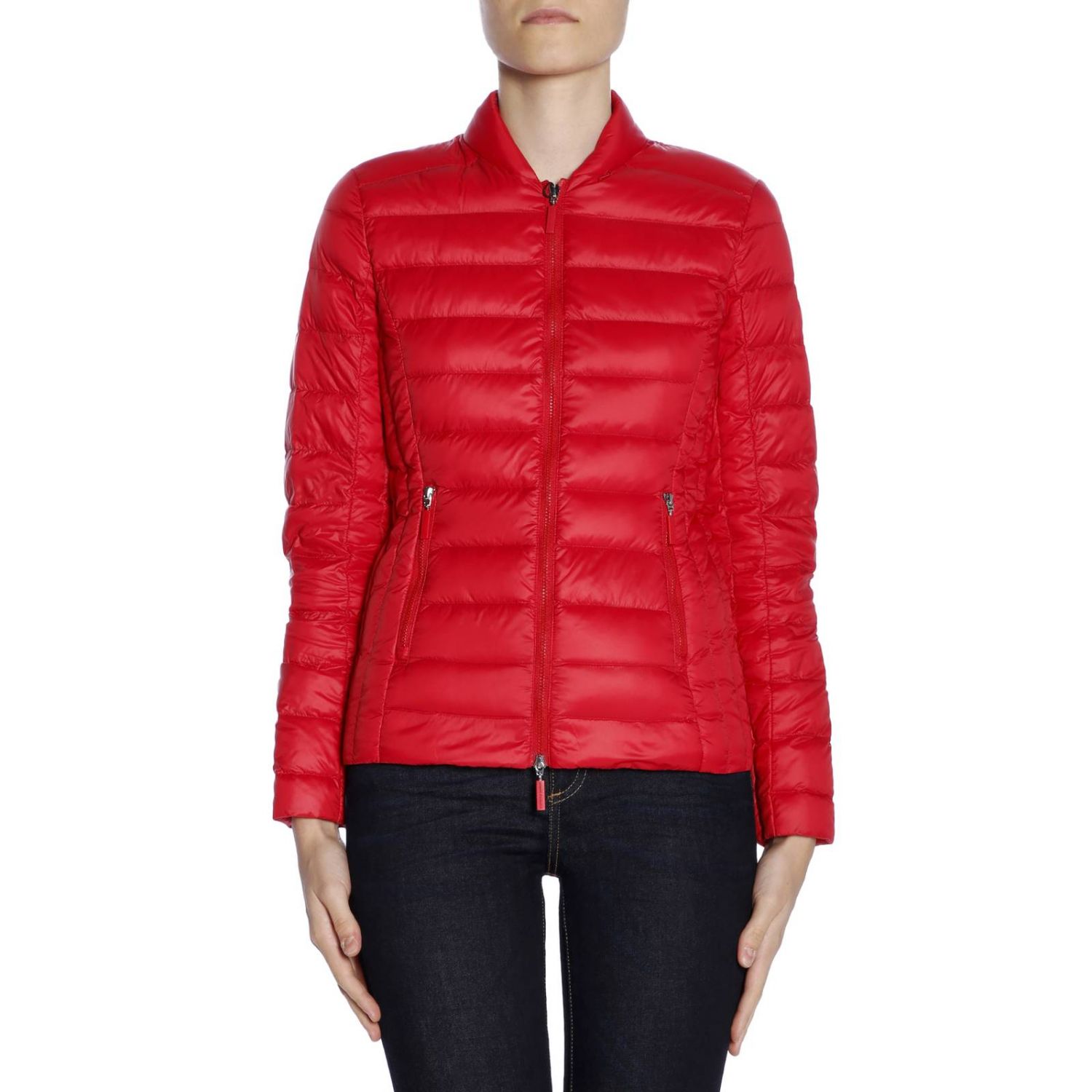 Armani Exchange Outlet: Jacket women - Red | Jacket Armani Exchange ...