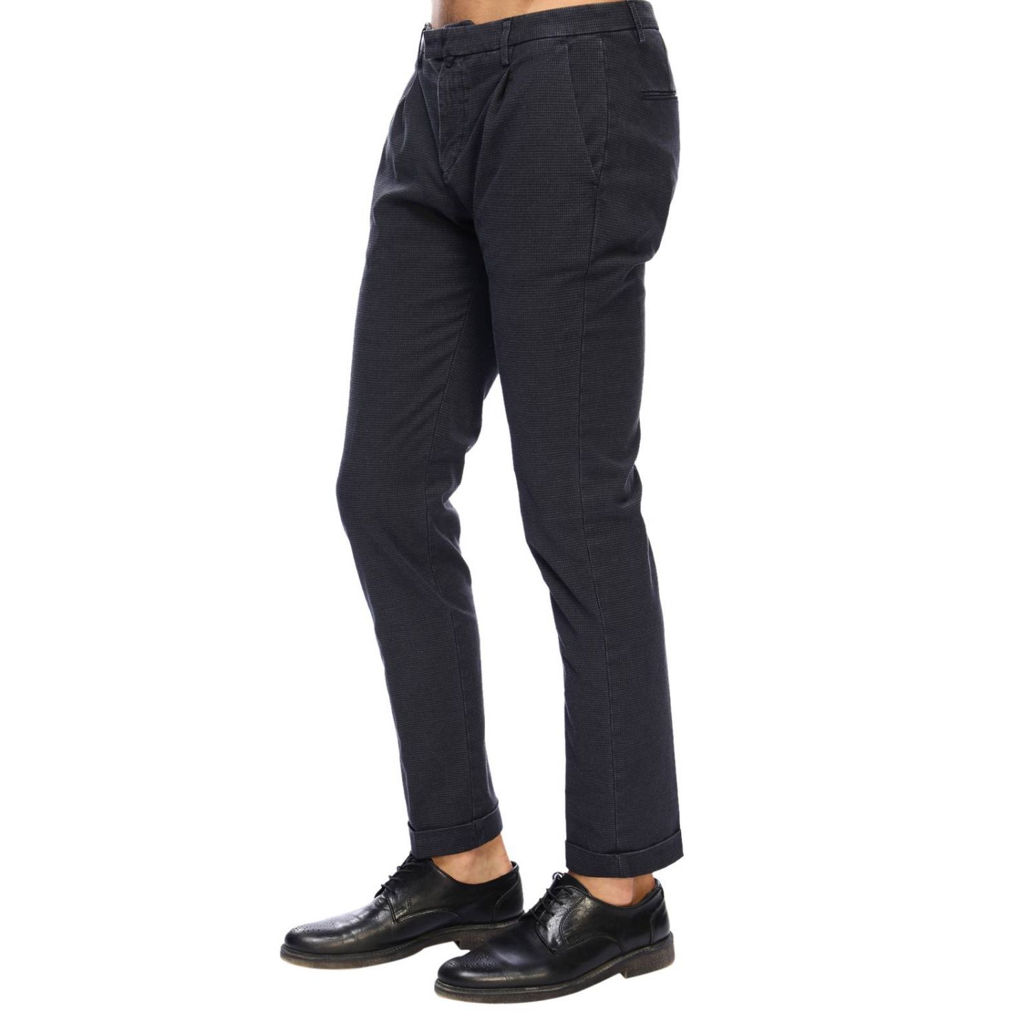 Briglia Outlet: pants for man - Blue | Briglia pants BG07 4852 online ...