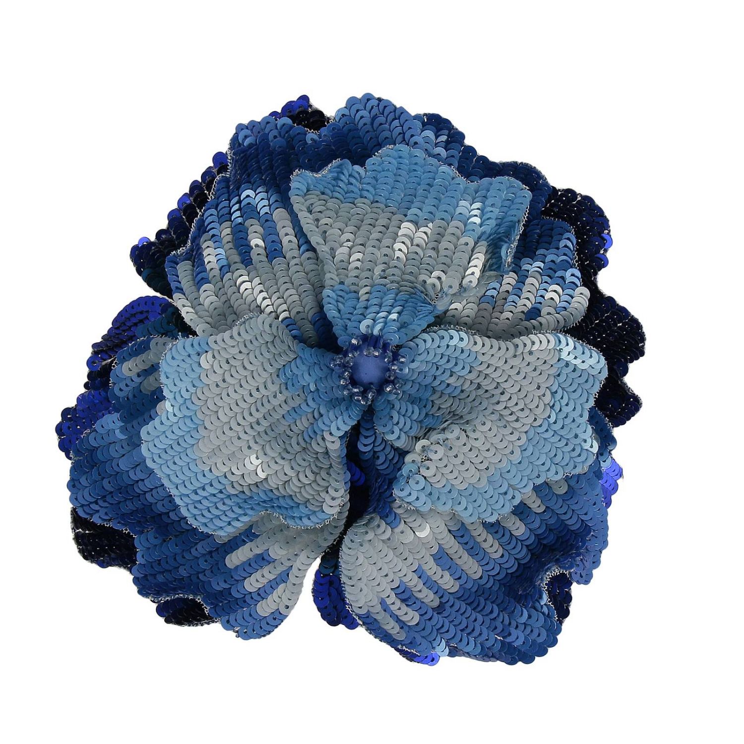 Maliparmi Outlet Brooches women Gnawed Blue Brooches Maliparmi