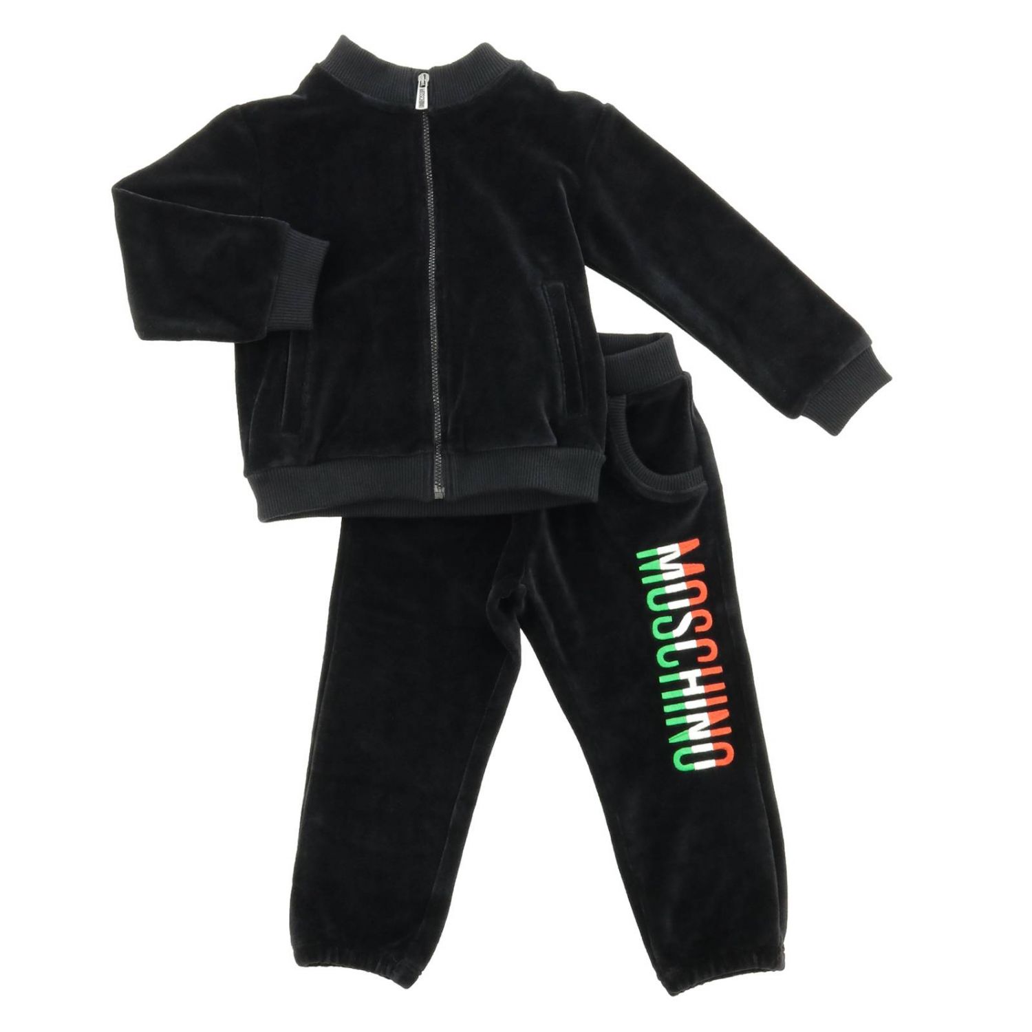 Moschino Baby Outlet: Jumpsuit kids | Jumpsuit Moschino Baby Kids Black ...