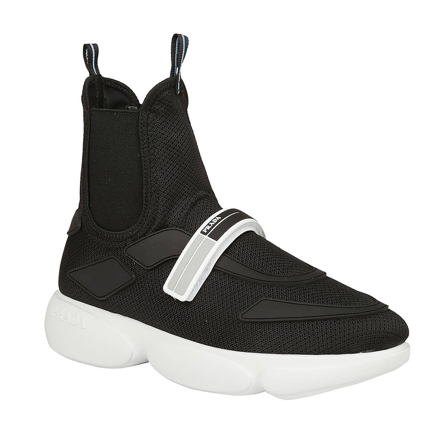 PRADA: Shoes women - Black | Sneakers Prada 1t142l 3km9 GIGLIO.COM