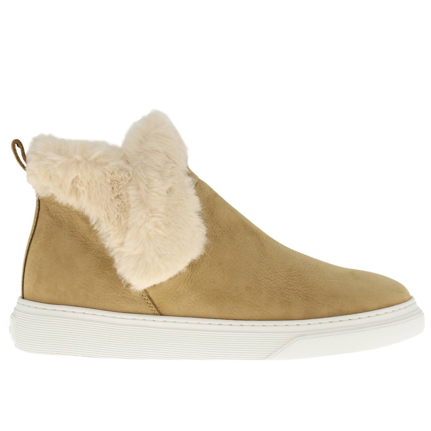Sneakers con pelliccia da donna Hogan, Collezione Estate 2022 - Stileo.it